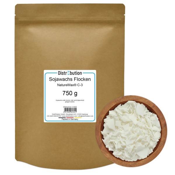 Sojawachs Flocken NatureWax® C-3 750 g