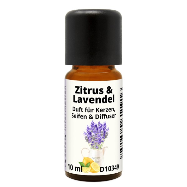 Lemon & Lavender Fragrance for candles, soaps & diffuser 10 ml