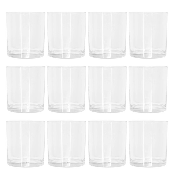 Kerzenglas klar 300 ml 12 Stück