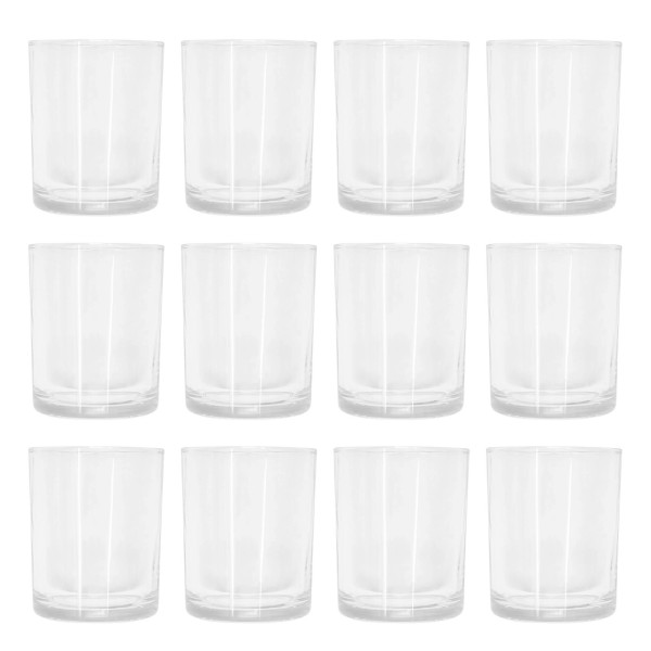 Kerzenglas klar 200 ml 12 Stück