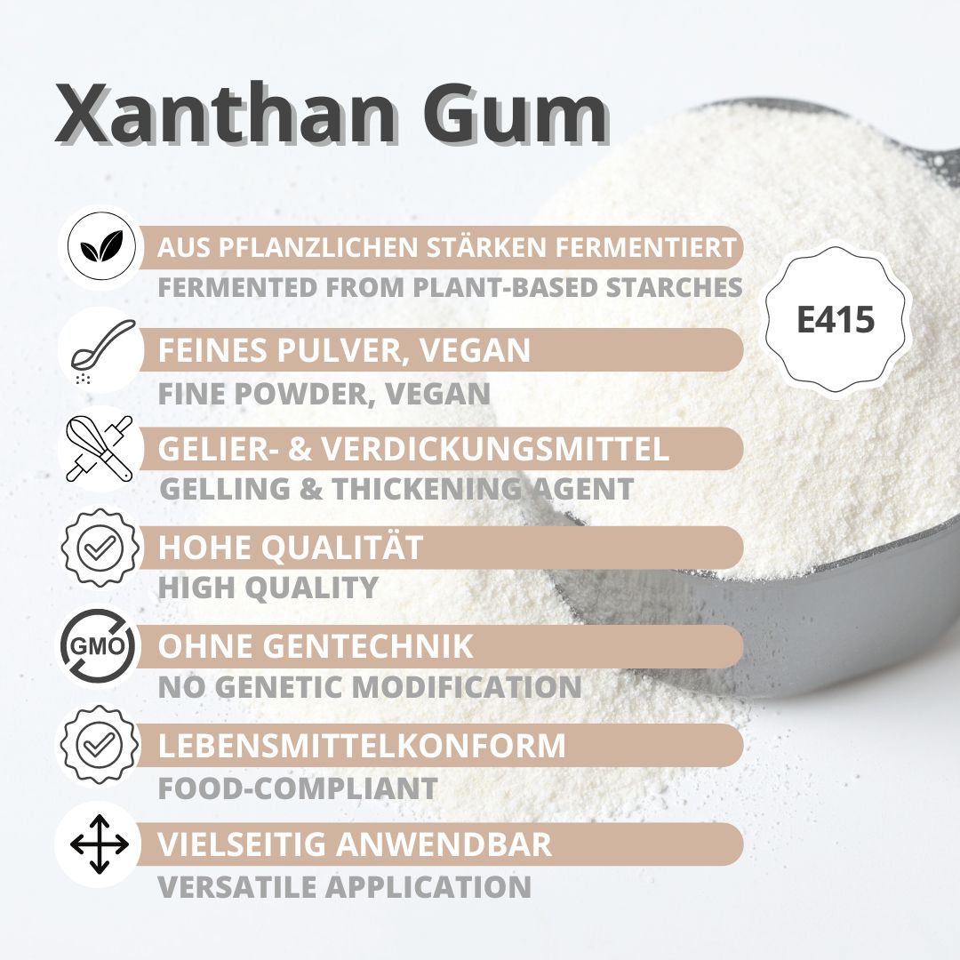 Xanthan Gum Pulver E 415 - 80 Mesh