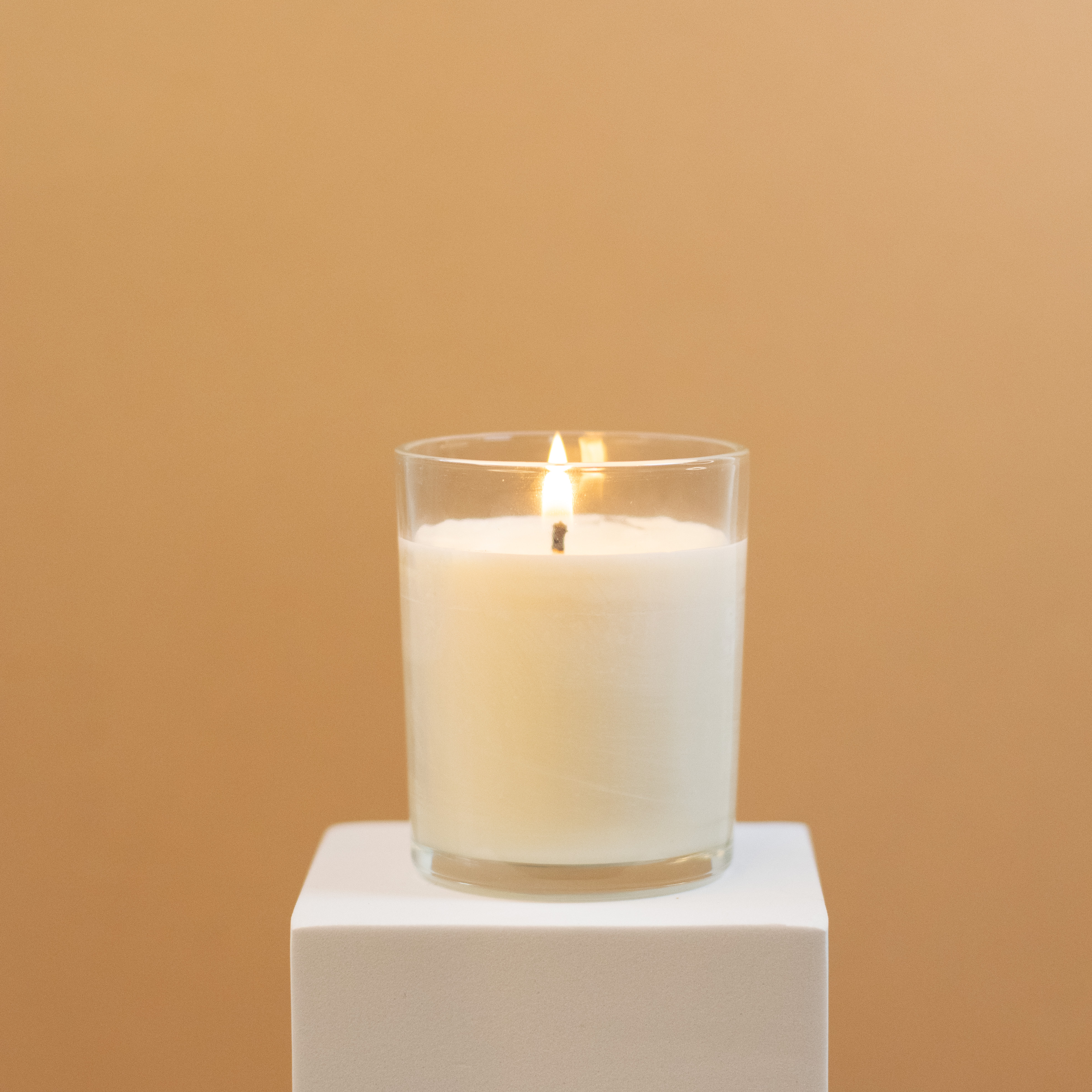 Glass Candle Jar Clear 200 ml