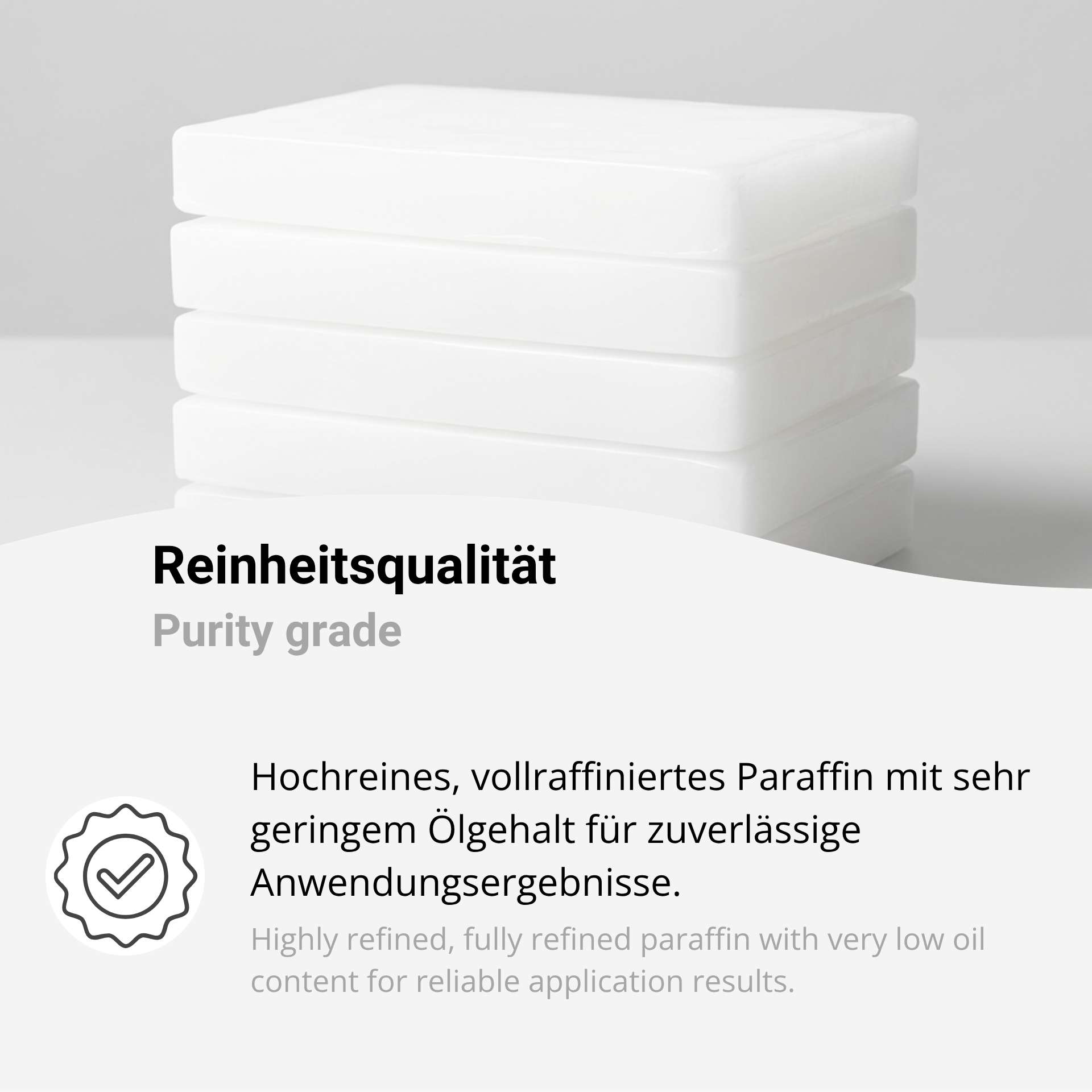 Paraffin wax plates 45 - 47 °C solidification point, fully refined