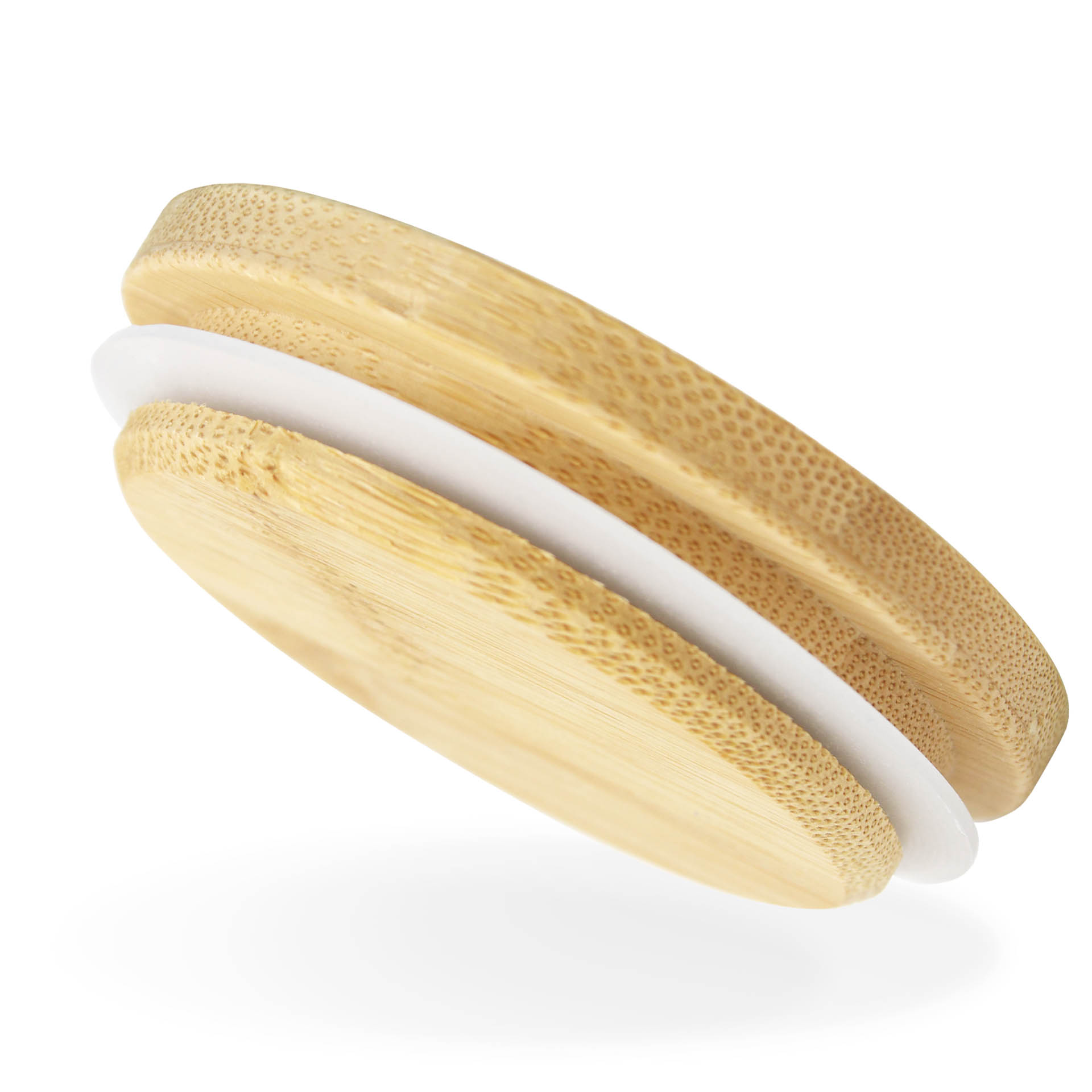 Bamboo Lid für Glass Candle Jar 200 ml