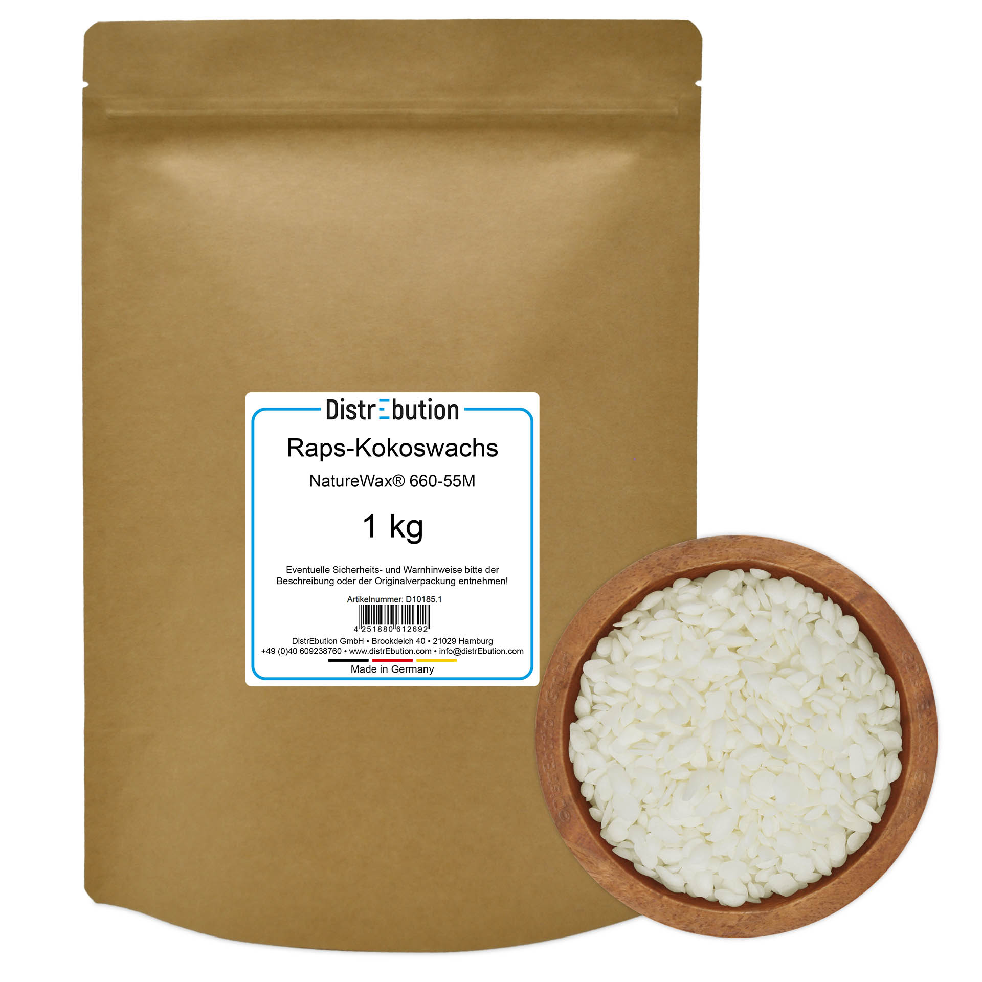 Rapeseed & Coconut Wax - NatureWax® 660-55M 1 kg