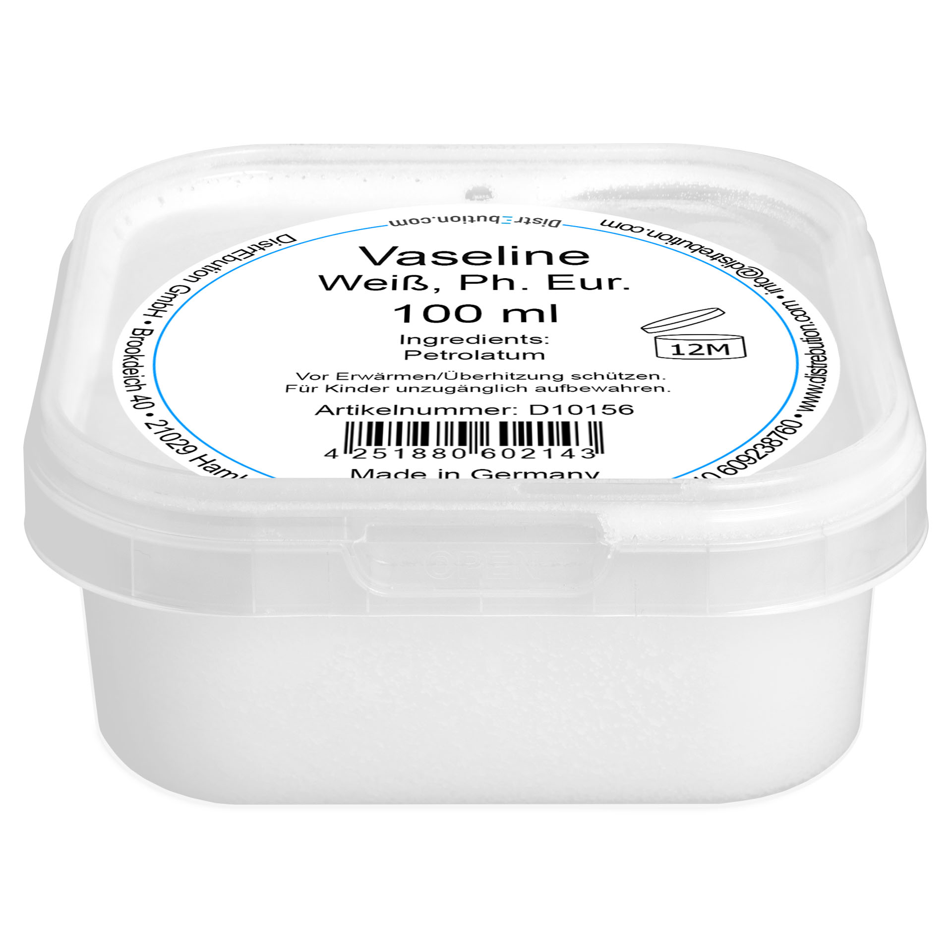 100 ml cap box vaseline white Ph. Eur.