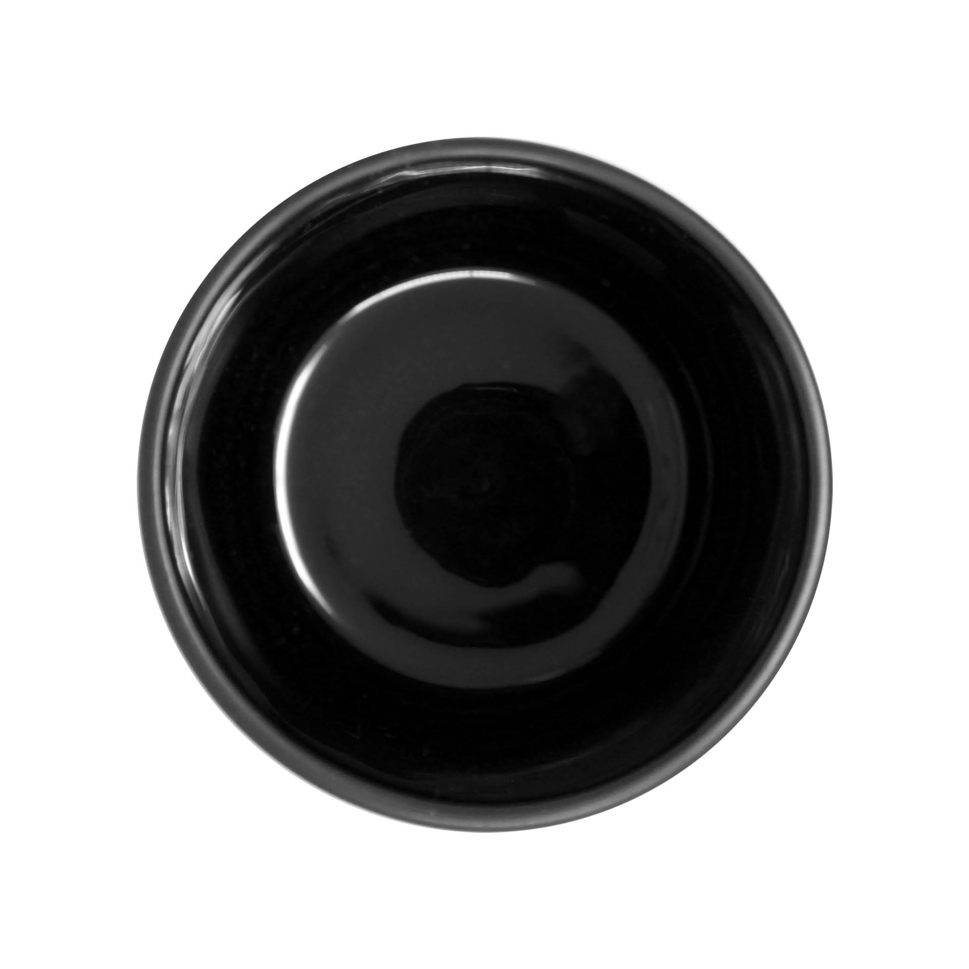 Kerzenglas schwarz matt 300 ml