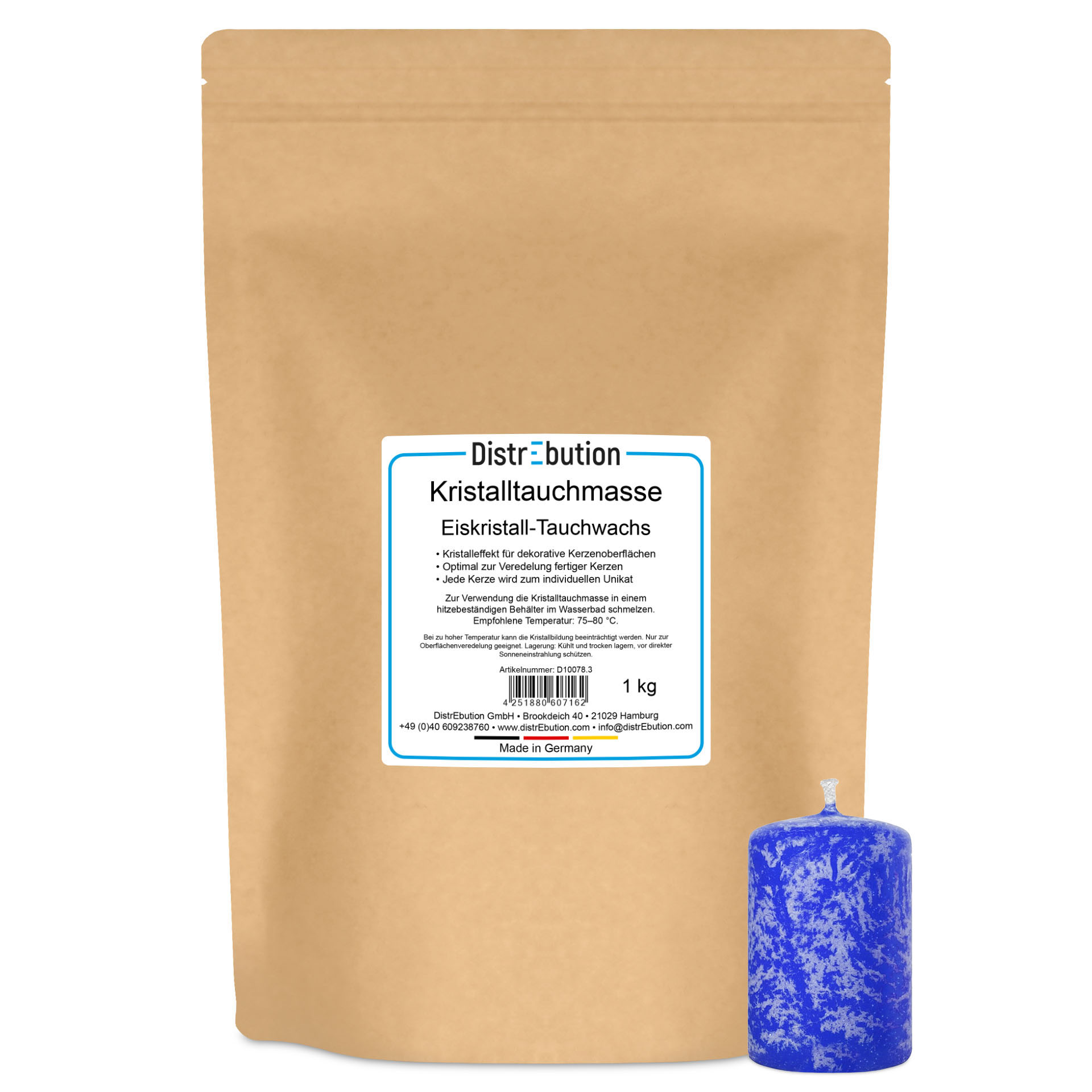 Crystal Dipping Compound – Ice Crystal Dipping Wax for Candles