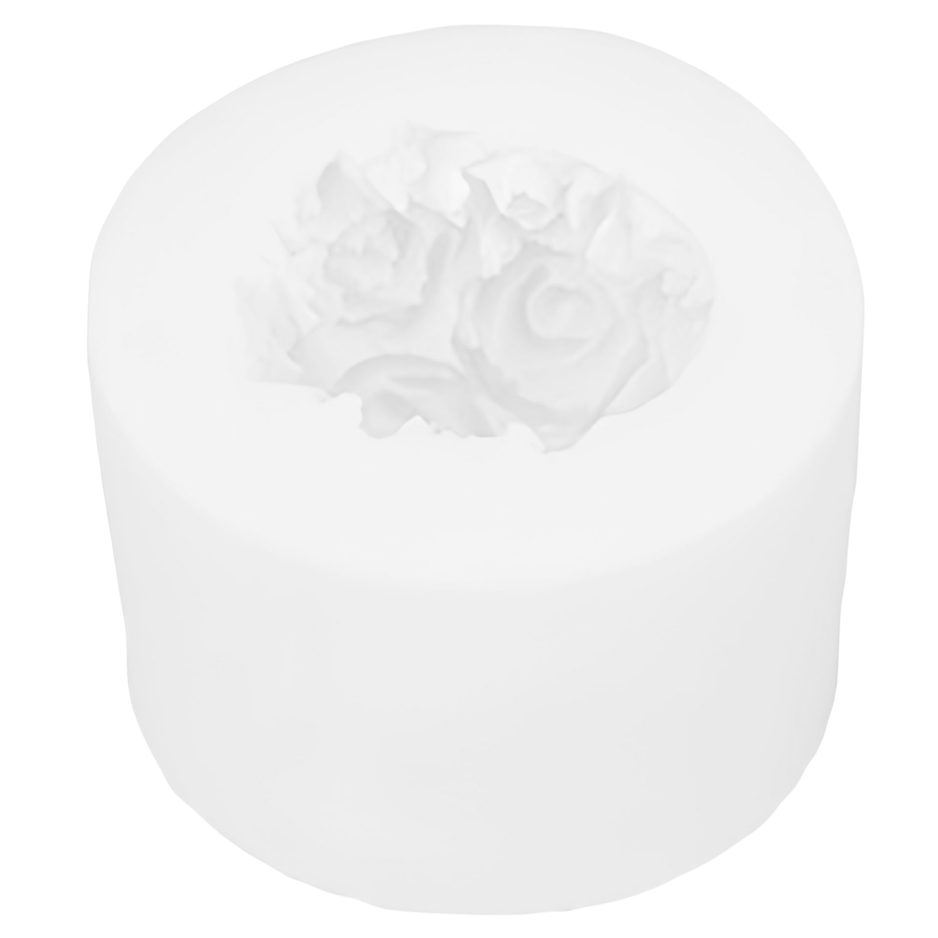Candle Mould Rose Blossoms