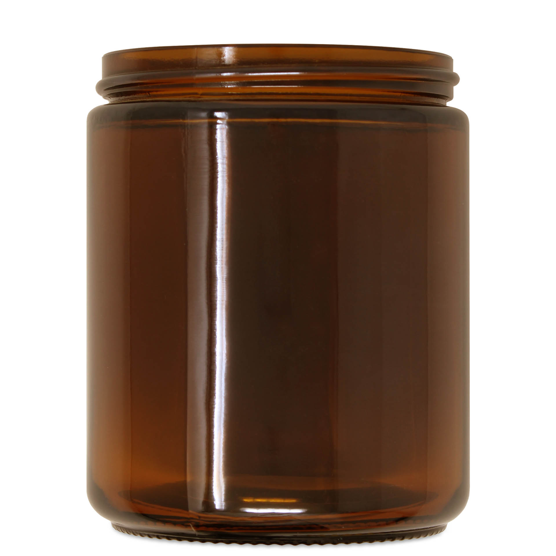 Glass jar brown 150 ml