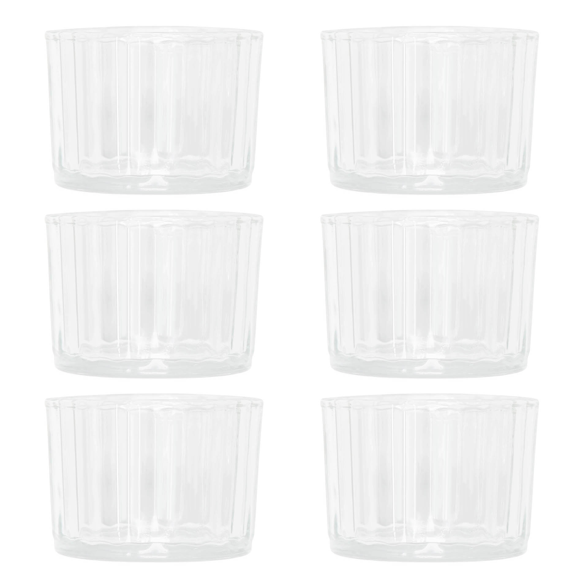 Little Tea Light Clear 6 pieces