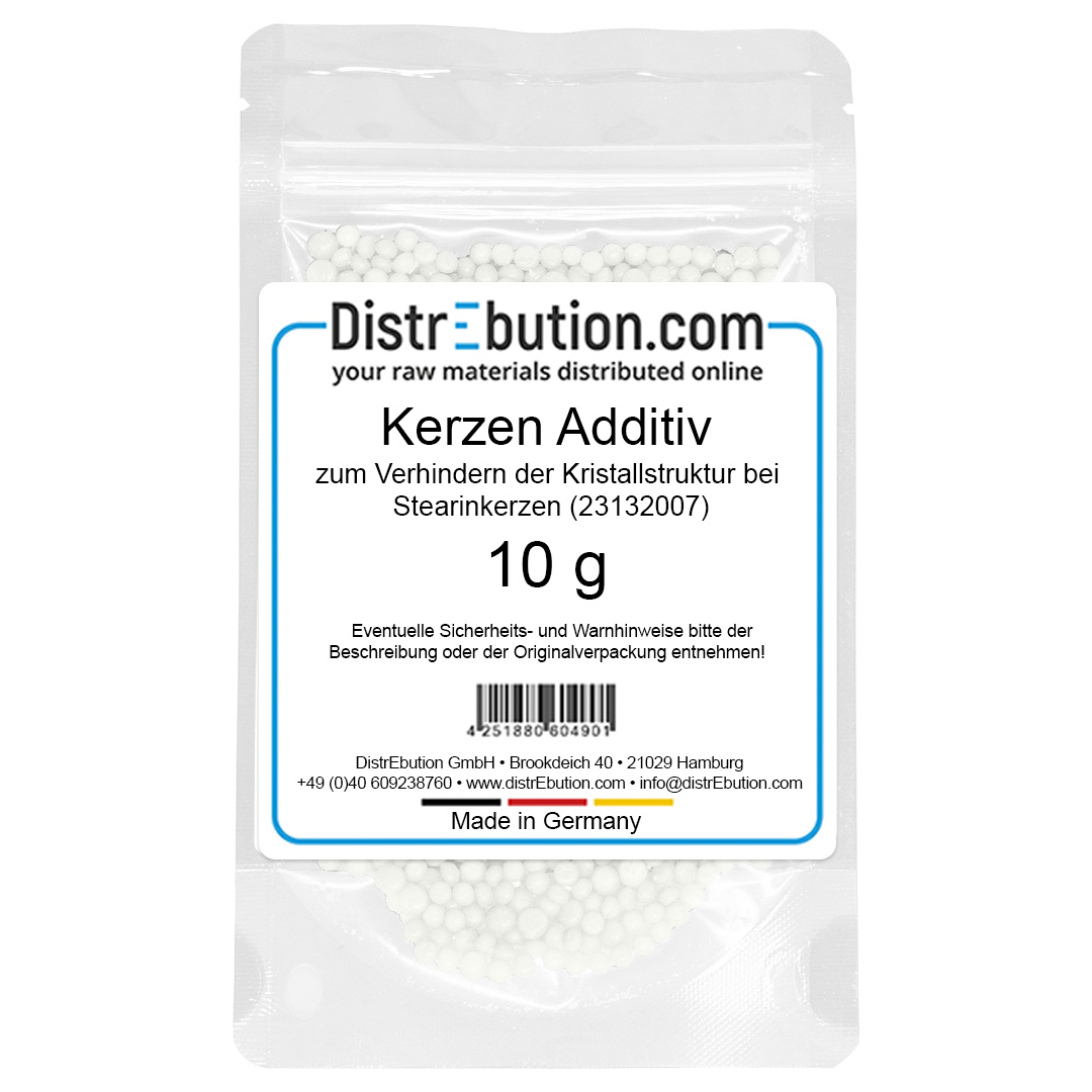 Candle additive to prevent the crystal structure in stearin candles 10 g
