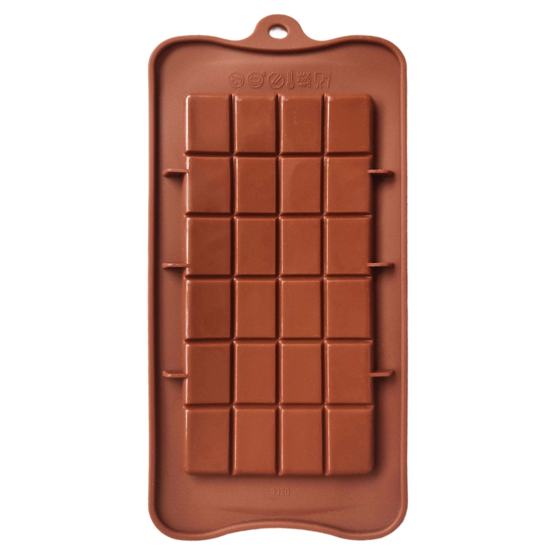 Back of the block chocolate mould