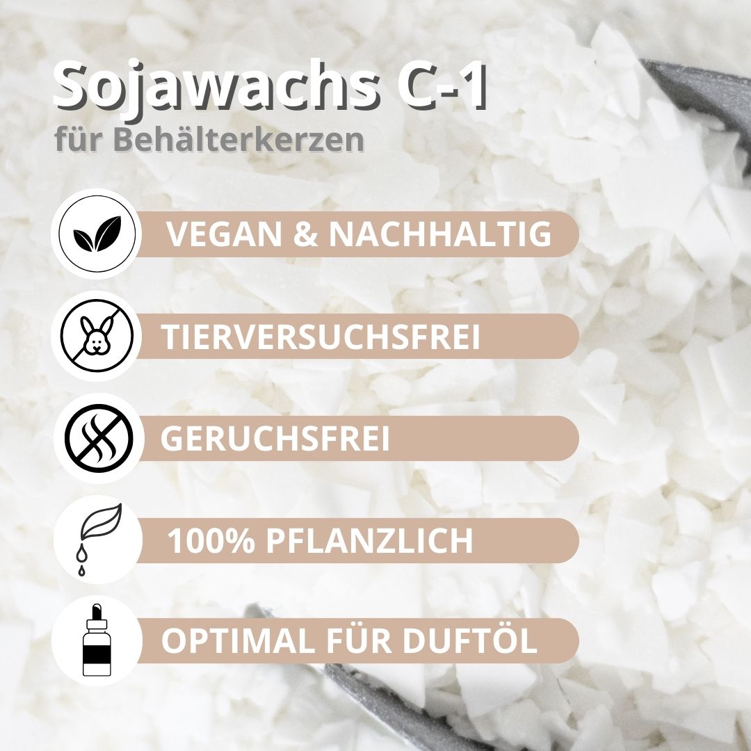 Sojawachs Flocken NatureWax® C-1