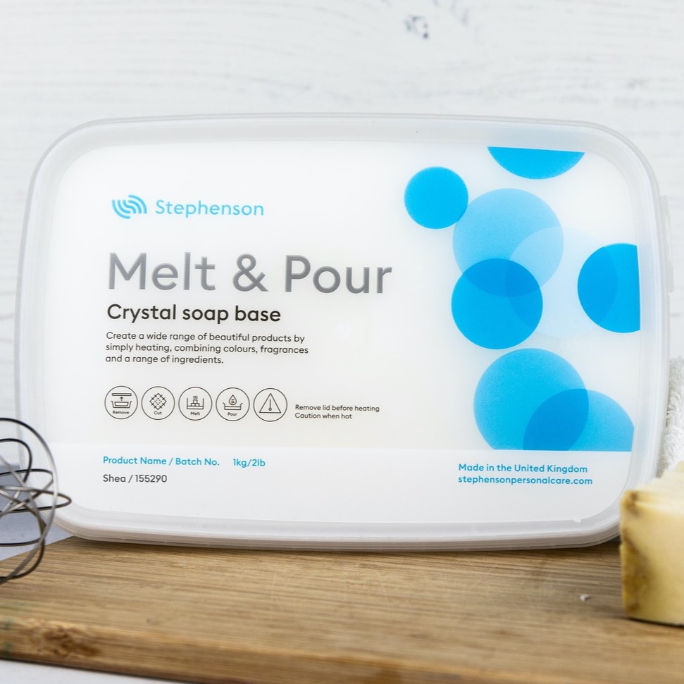 Shea Butter Melt and Pour Soap Base – White