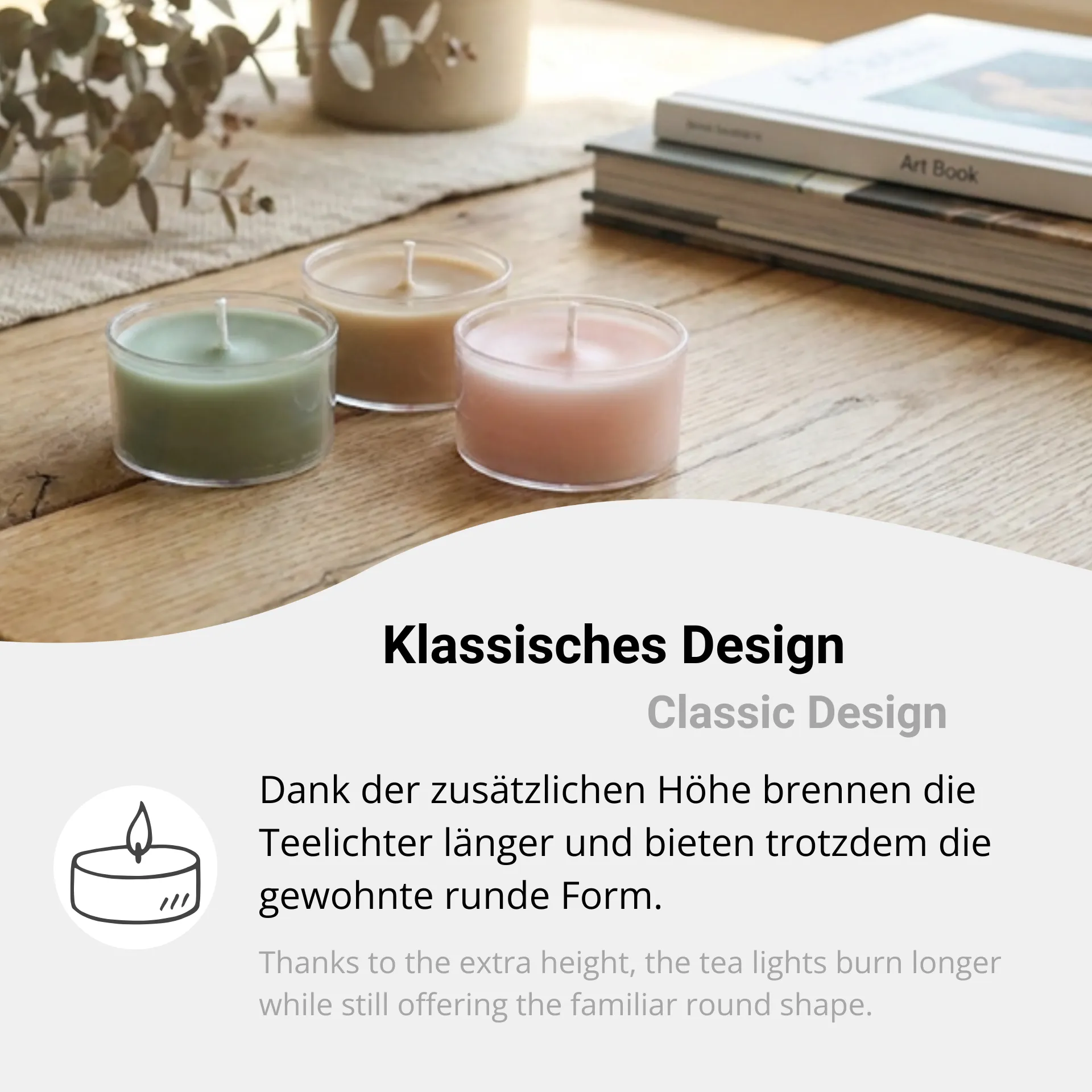 Teelichthüllen Hoch (10er Set) ▻ DIY Teelichter