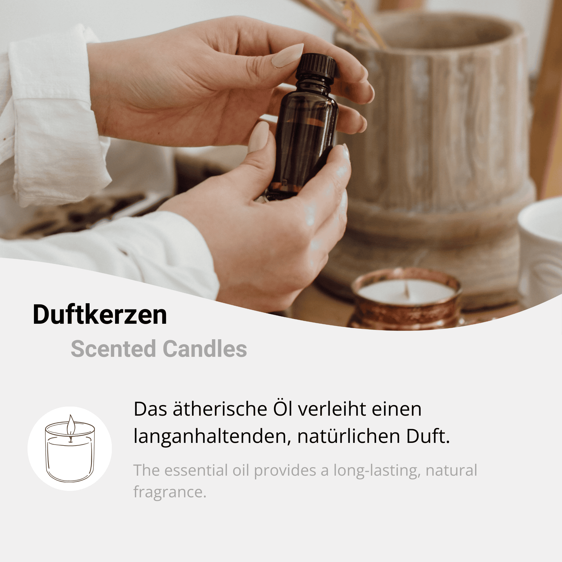 orange oil in scented candles