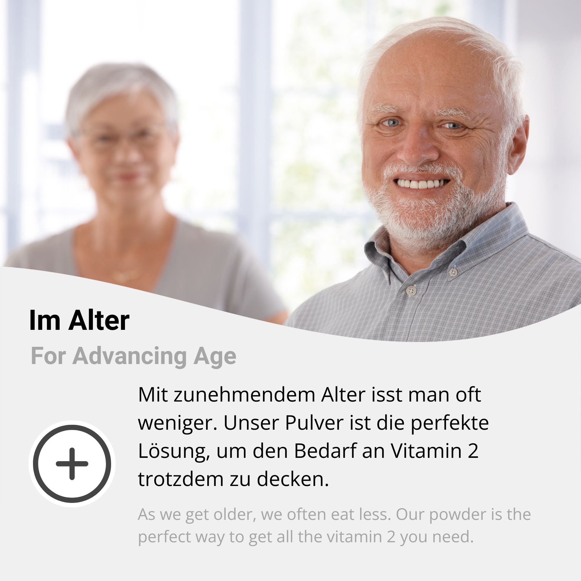 Riboflavin for the elderly Vitamin B2