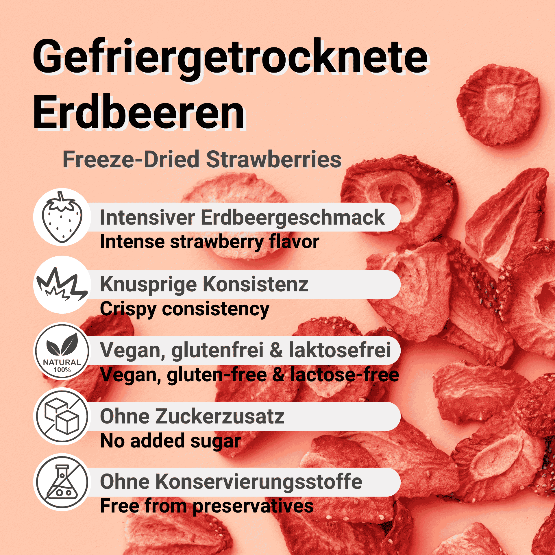 Freeze-Dried Strawberries