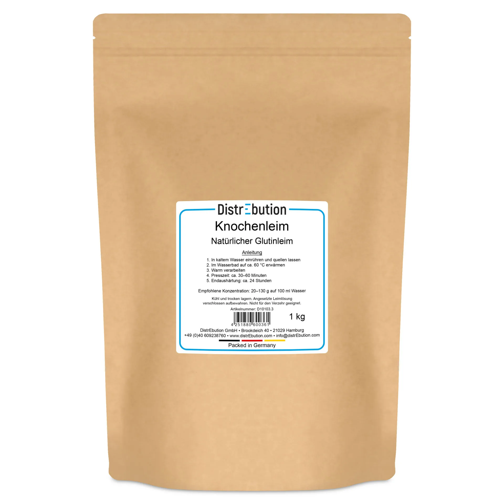 Knochenleim, Technische Gelatine