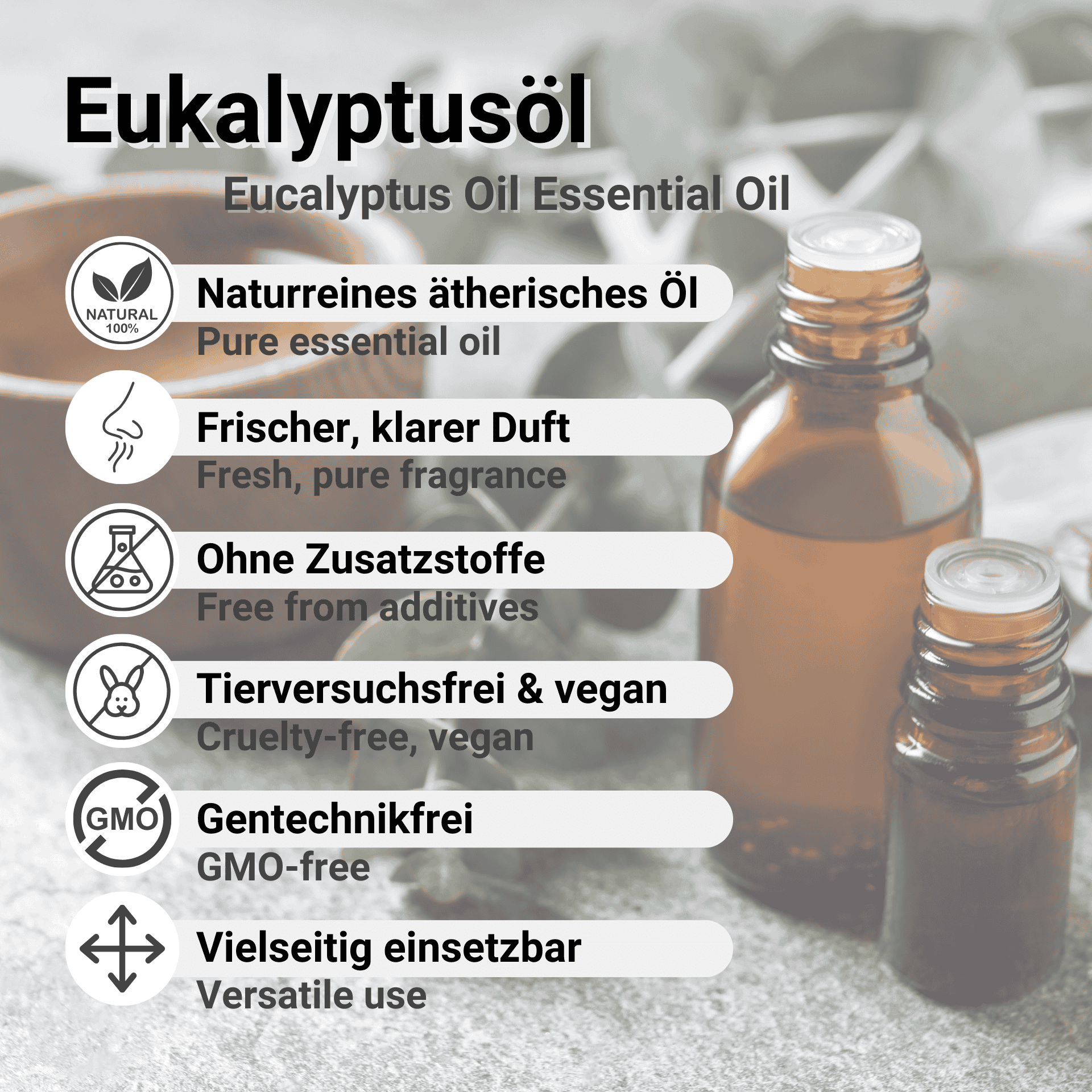 Advantages of eucalyptus oil