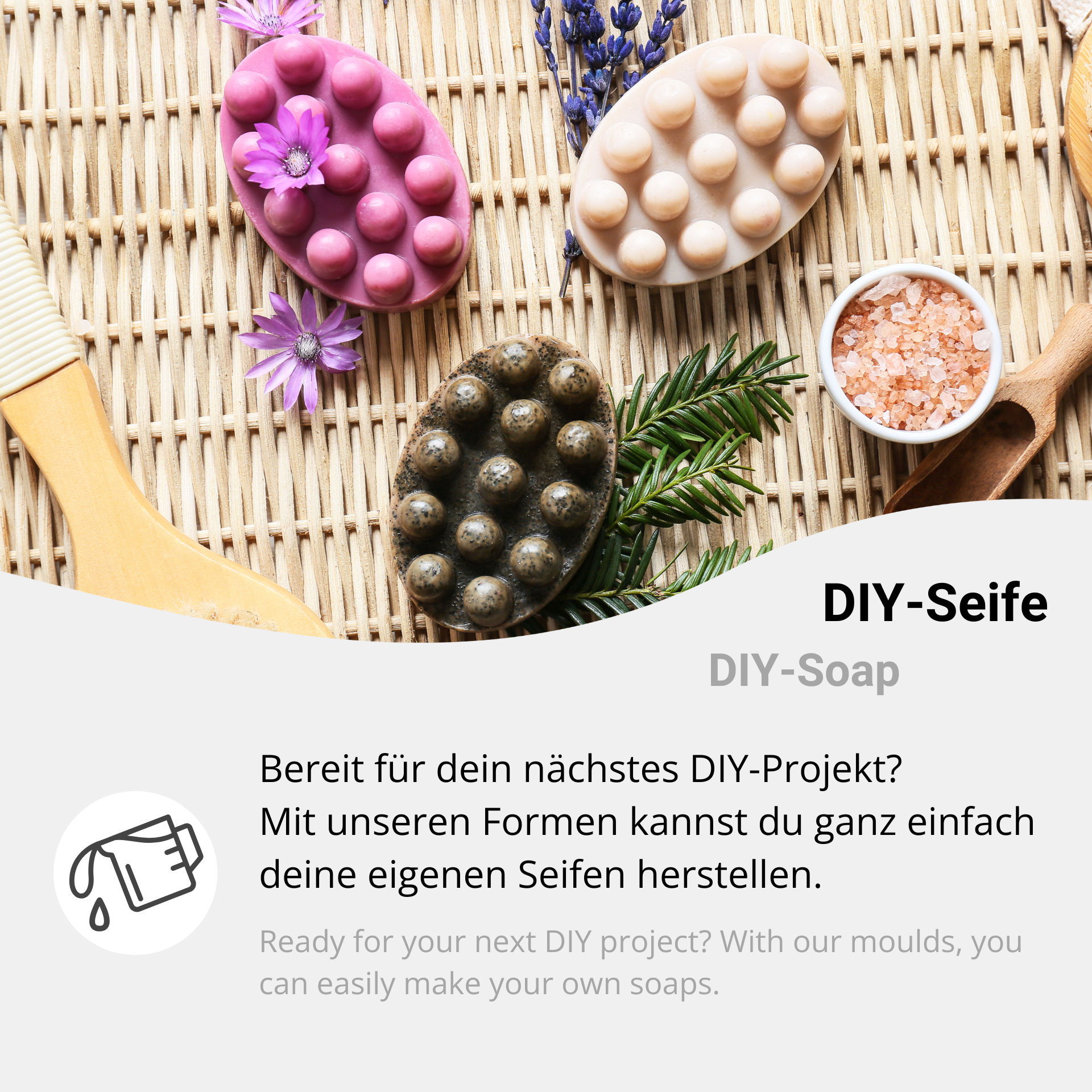 Soap mould for DIY projects