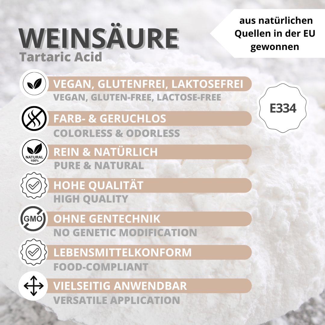 Natural Tartaric Acid