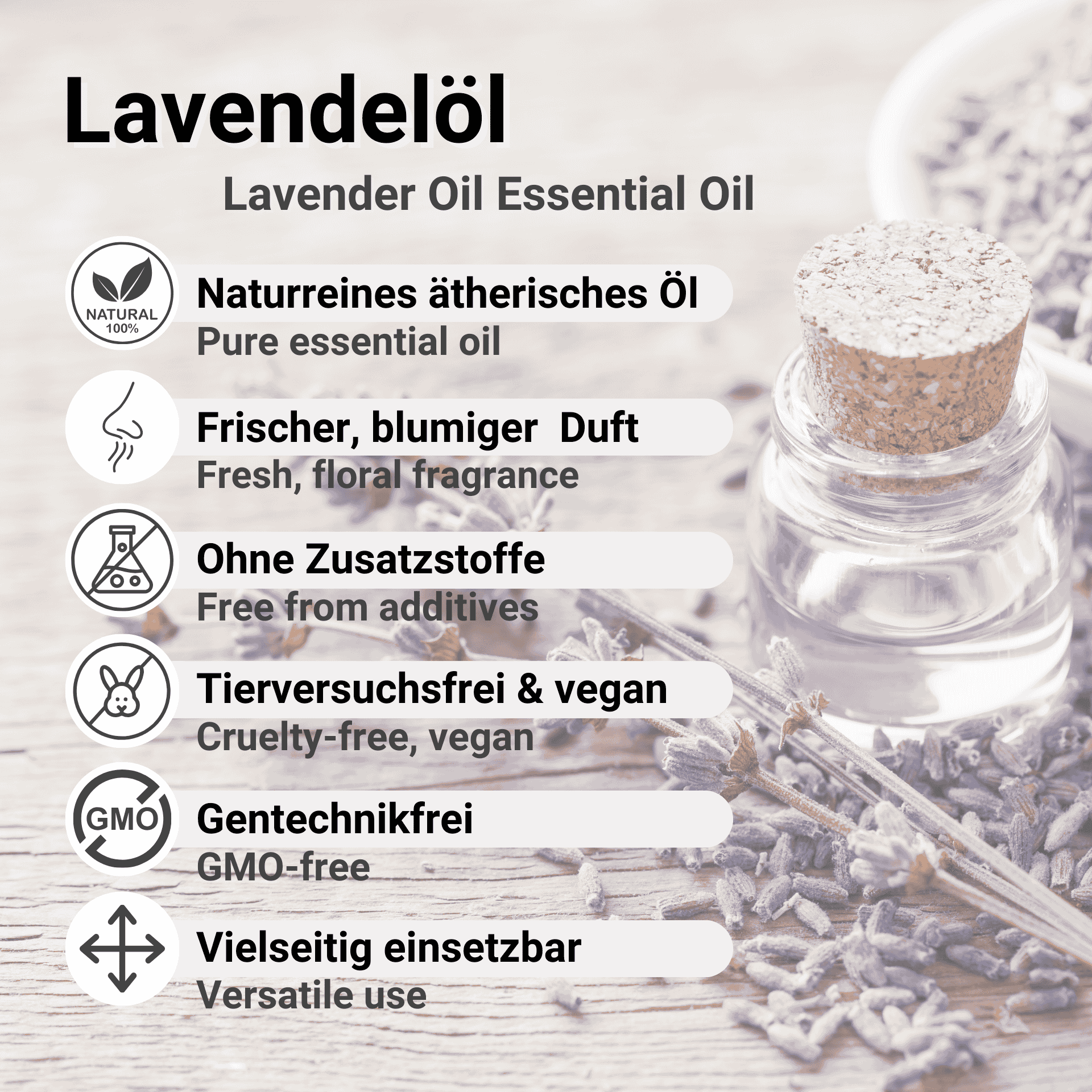 Lavender oil benefits