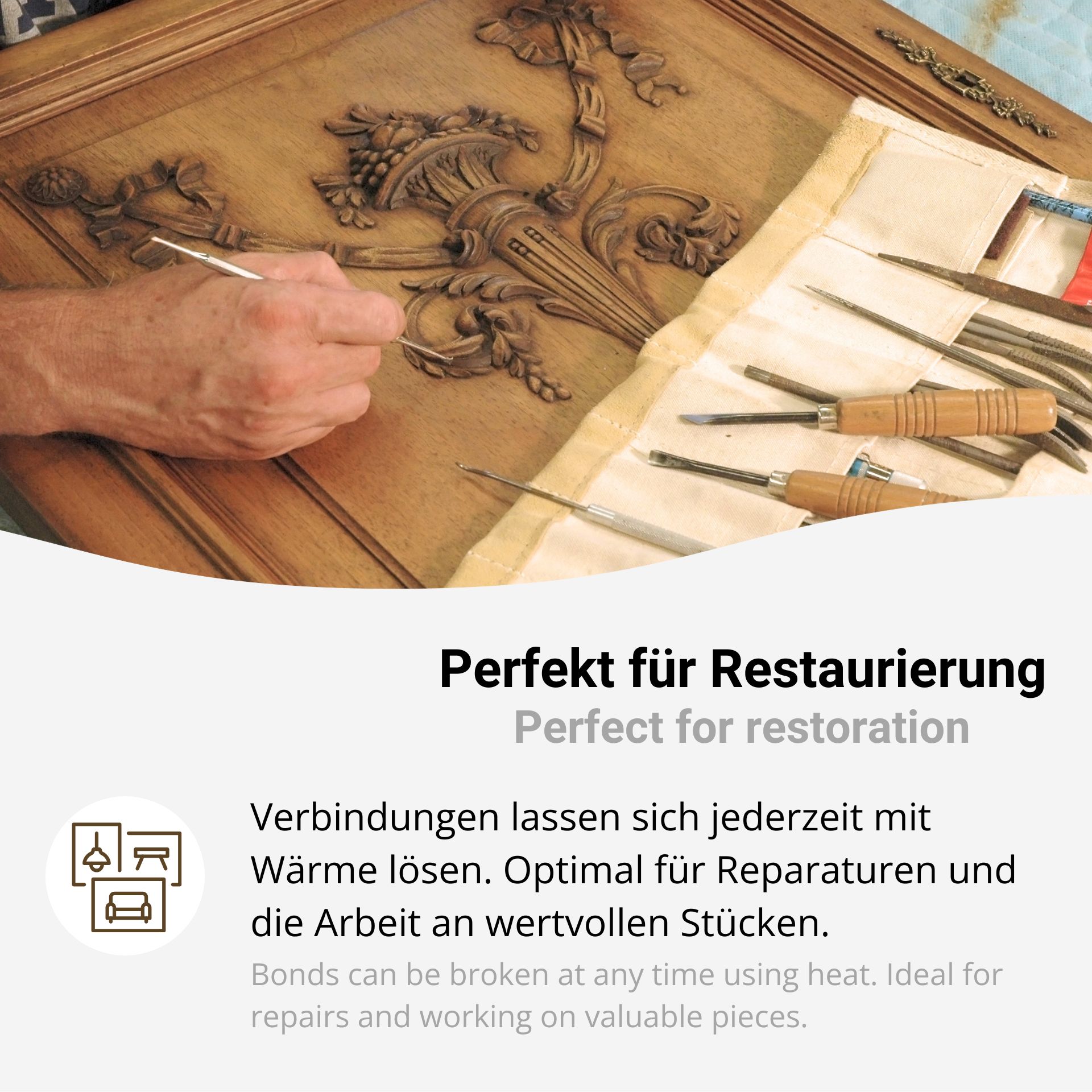 Knochenleim – natürlicher Glutinleim (technische Gelatine)
