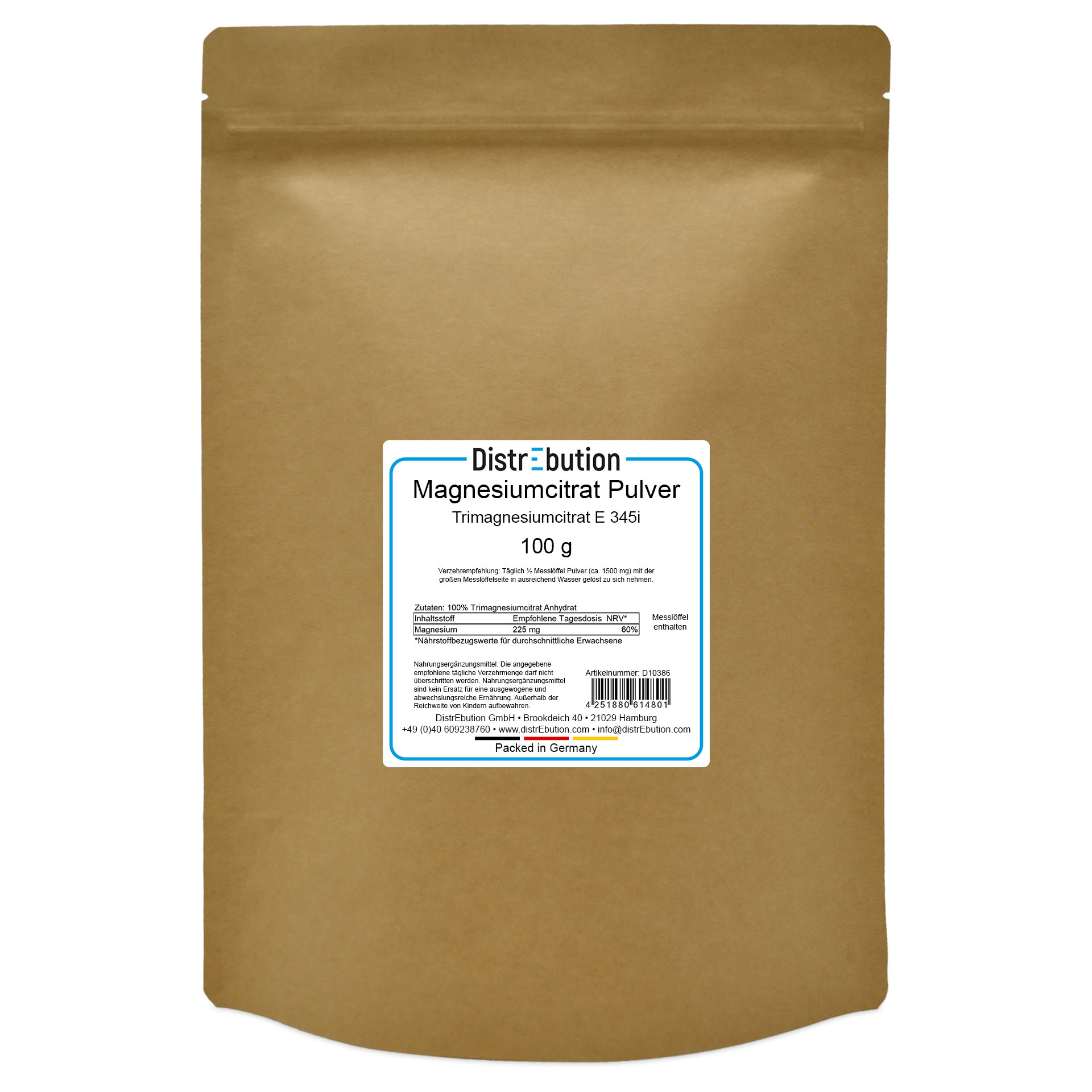 Magnesium Citrate Powder - Trimagnesium Citrate E345i