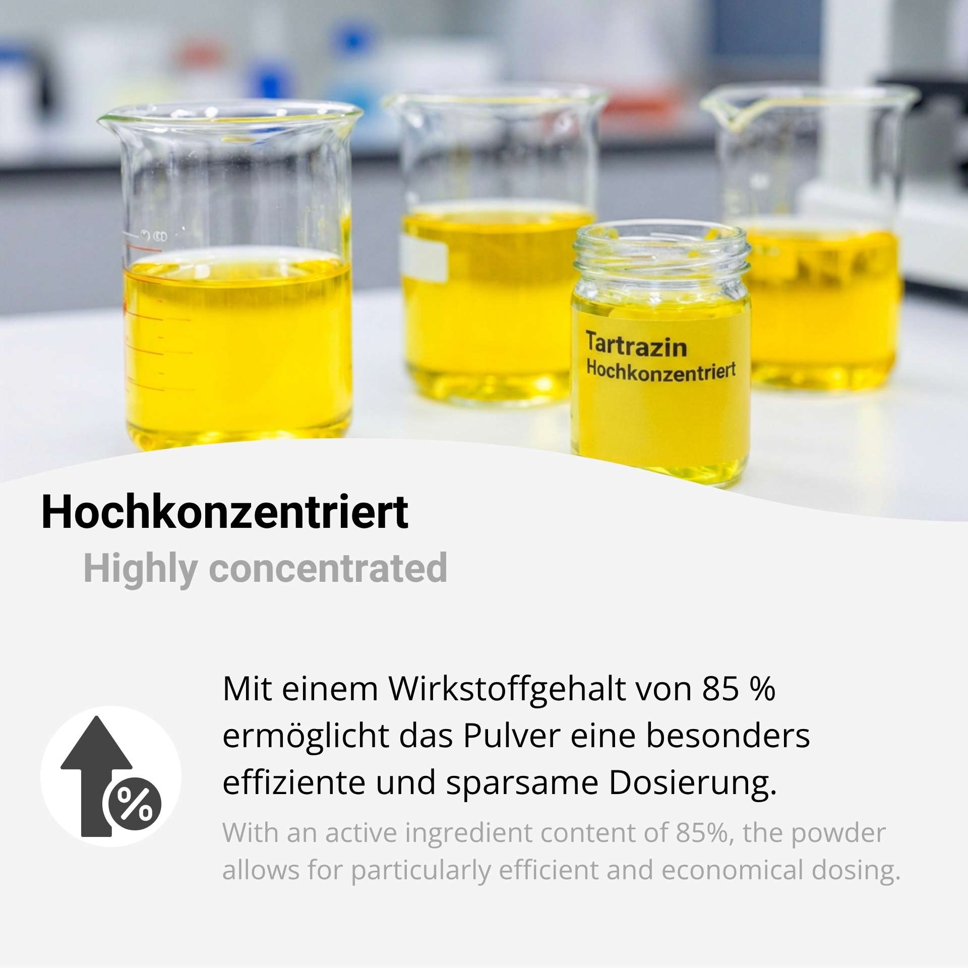 E 102 Tartrazine Food Coloring Yellow