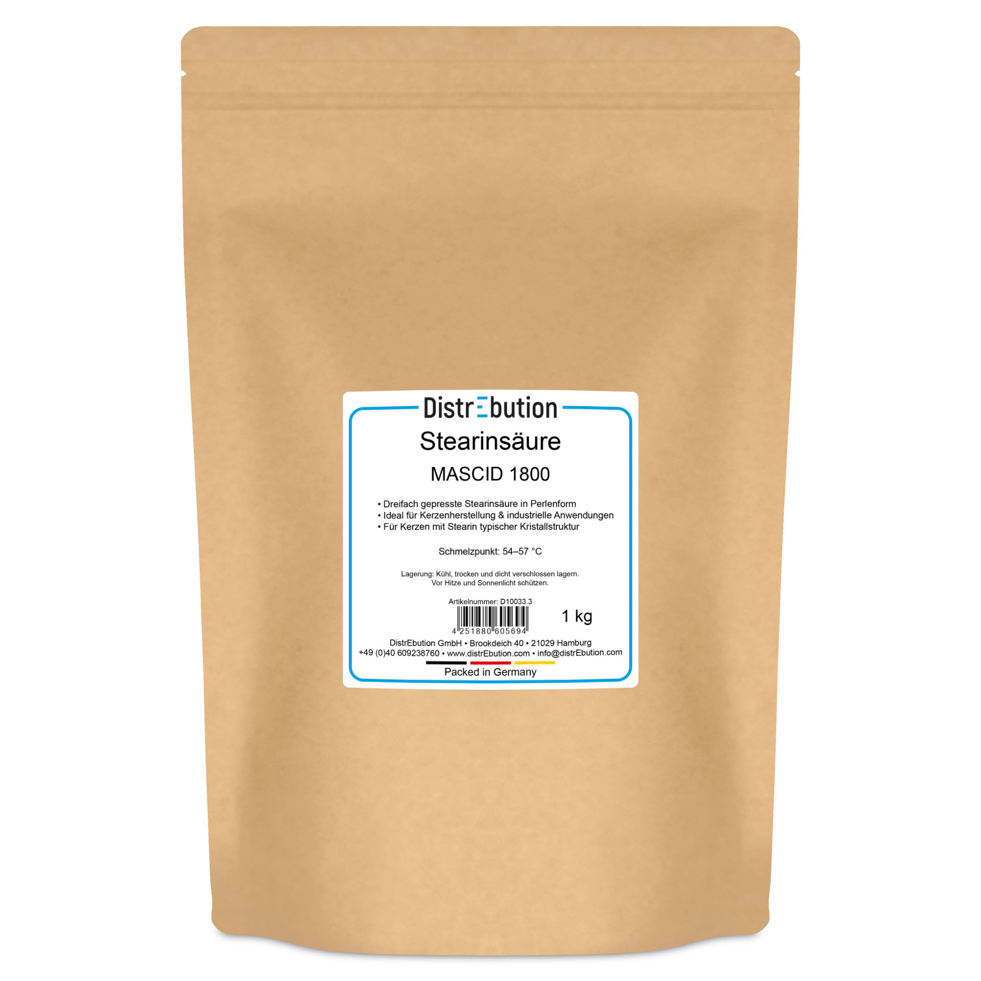 Stearic Acid MASCID 1800 Beads