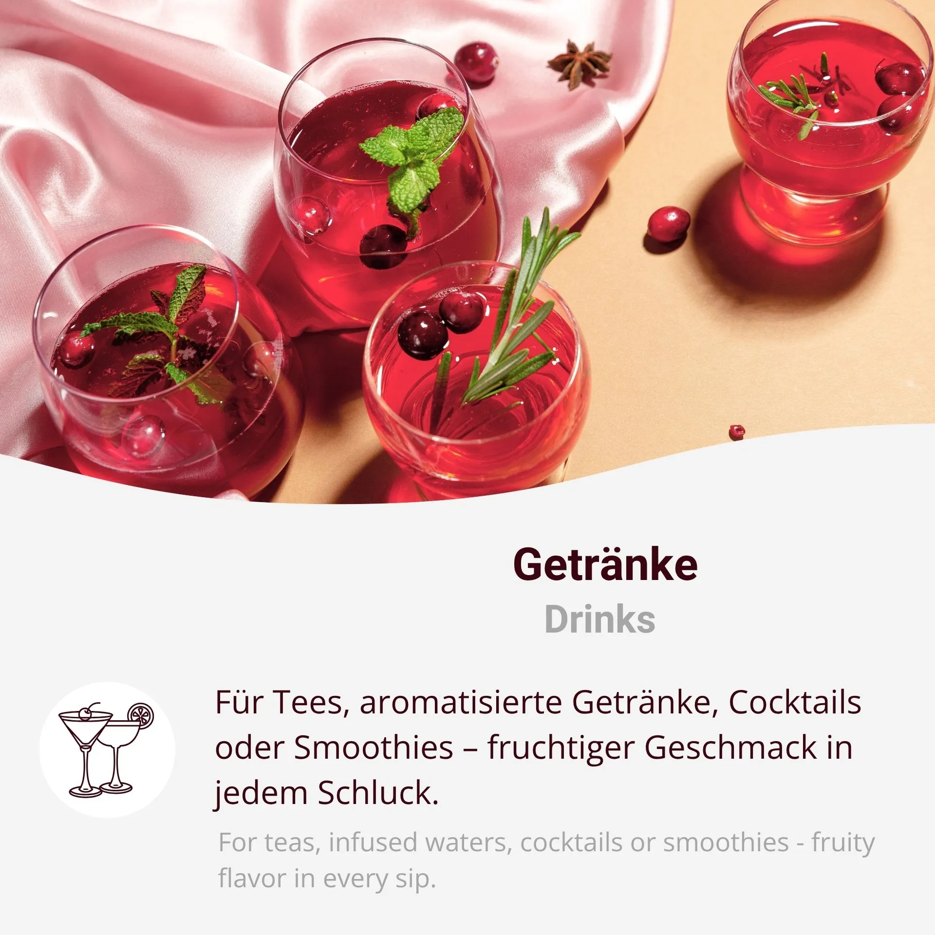 Gefriergetrocknete Sauerkirschen