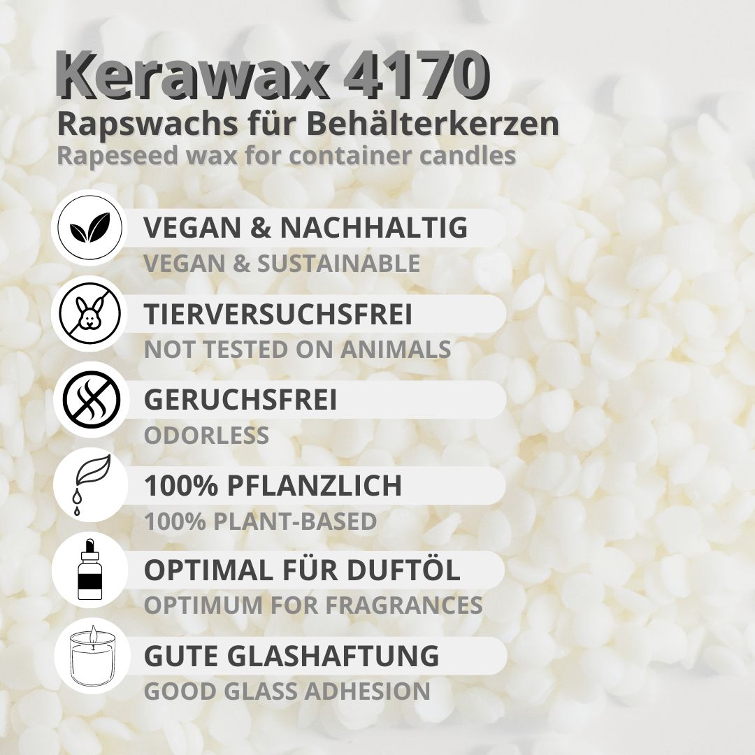 Rapeseed Wax Kerawax 4170 container wax