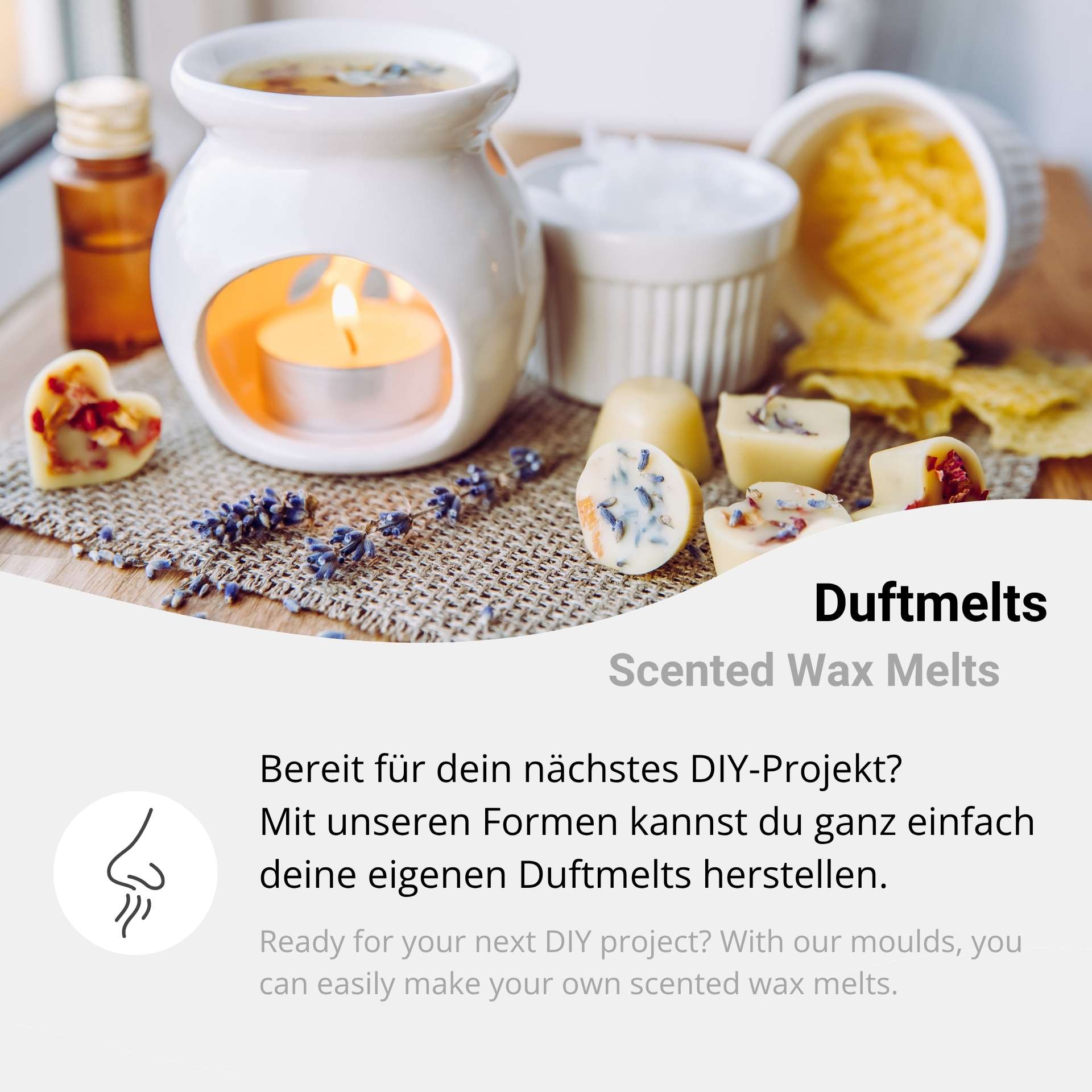 Form für DIY-Wax Melts