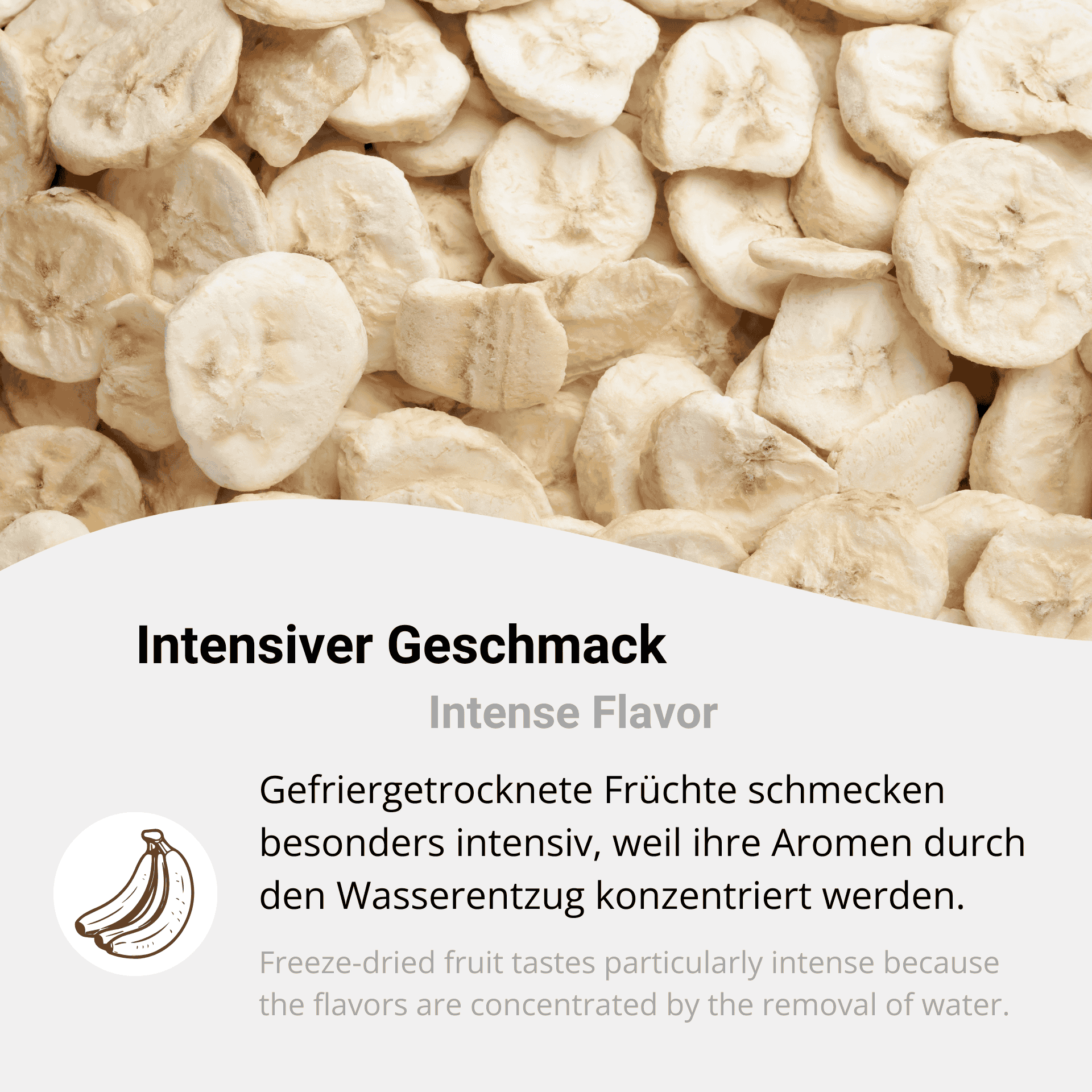 Freeze-Dried Banana Slices