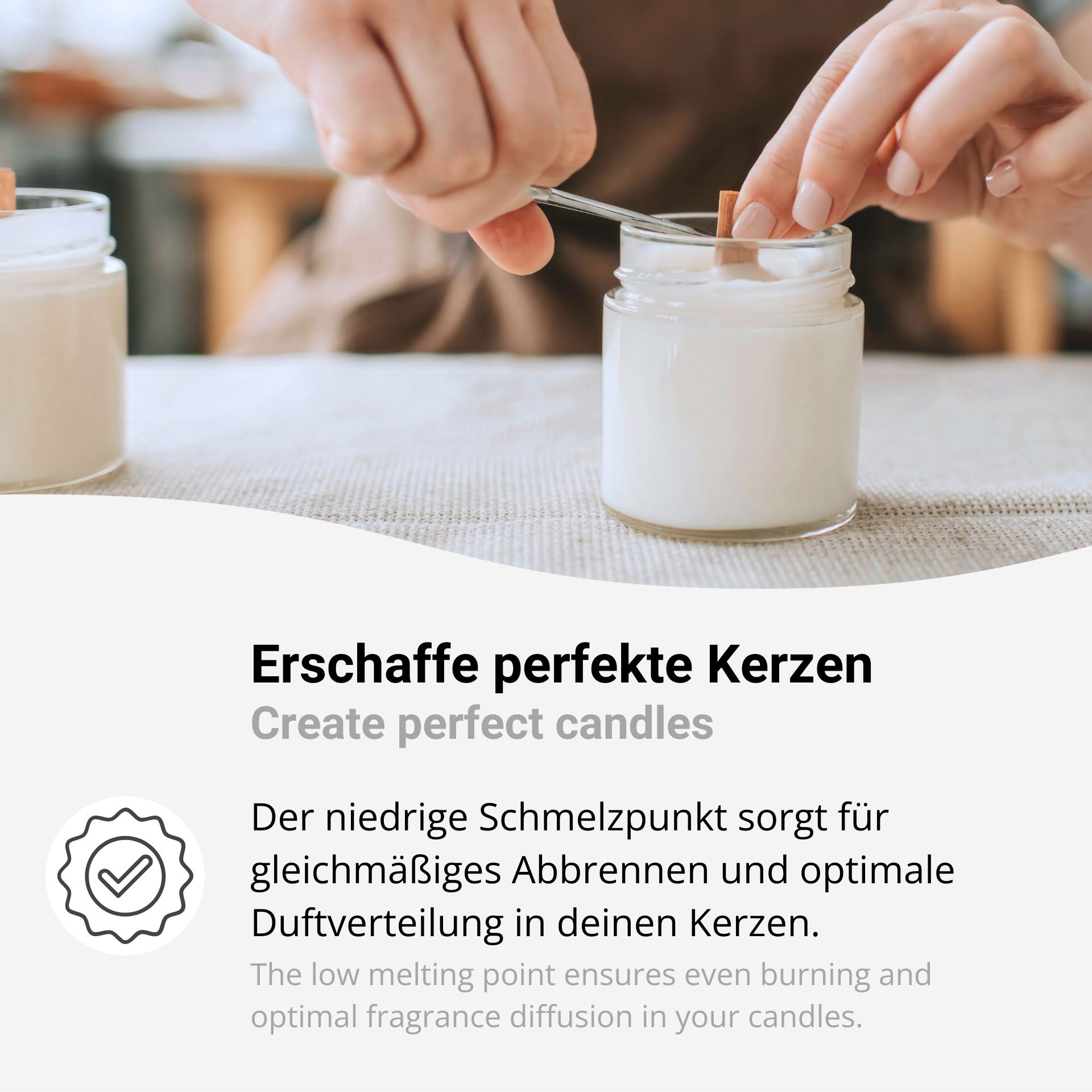 Paraffin Wax Pastilles 50–52 °C, Fully Refined, Made in Germany
