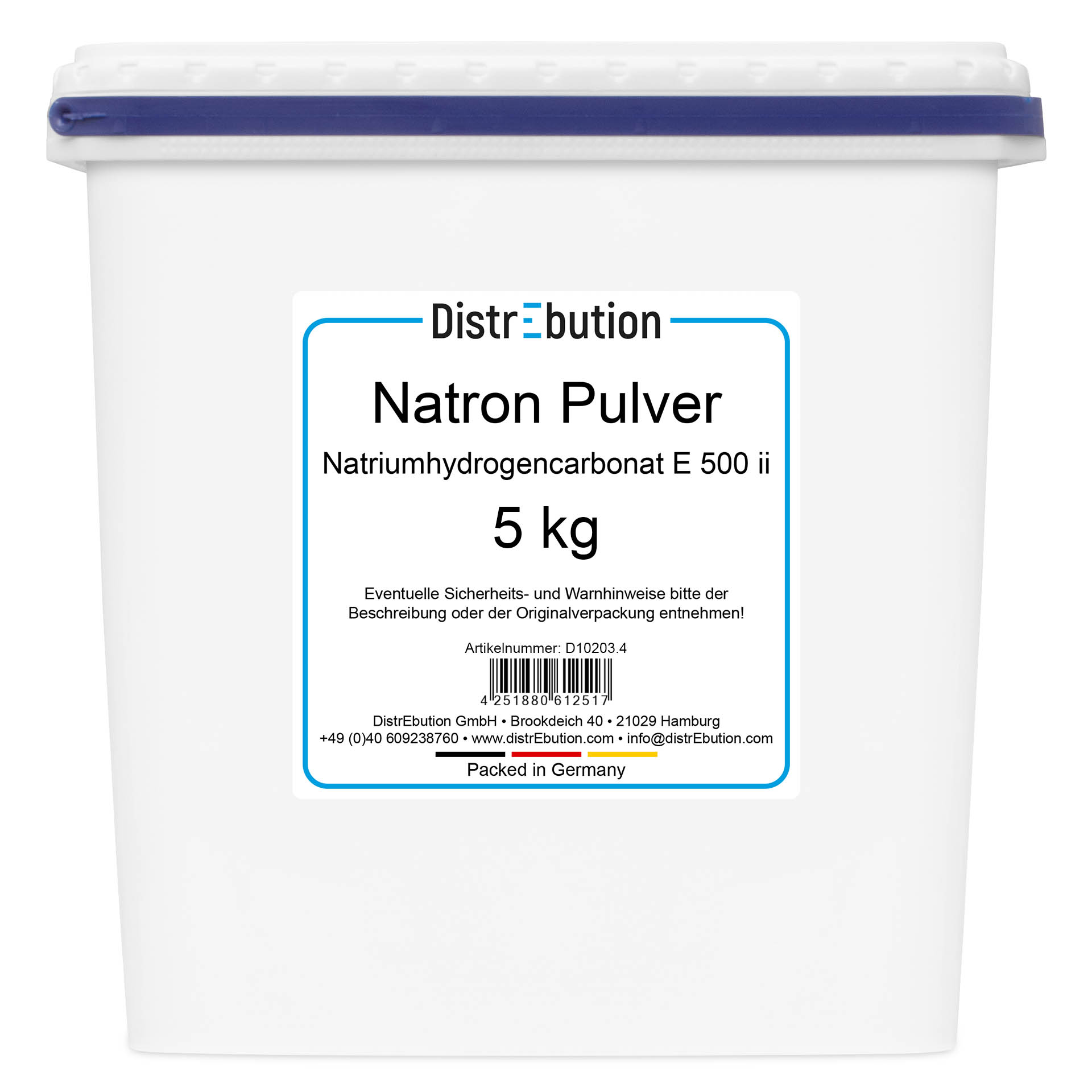 Sodium Bicarbonate Baking Soda Sodium Hydrogencarbonate E 500 ii