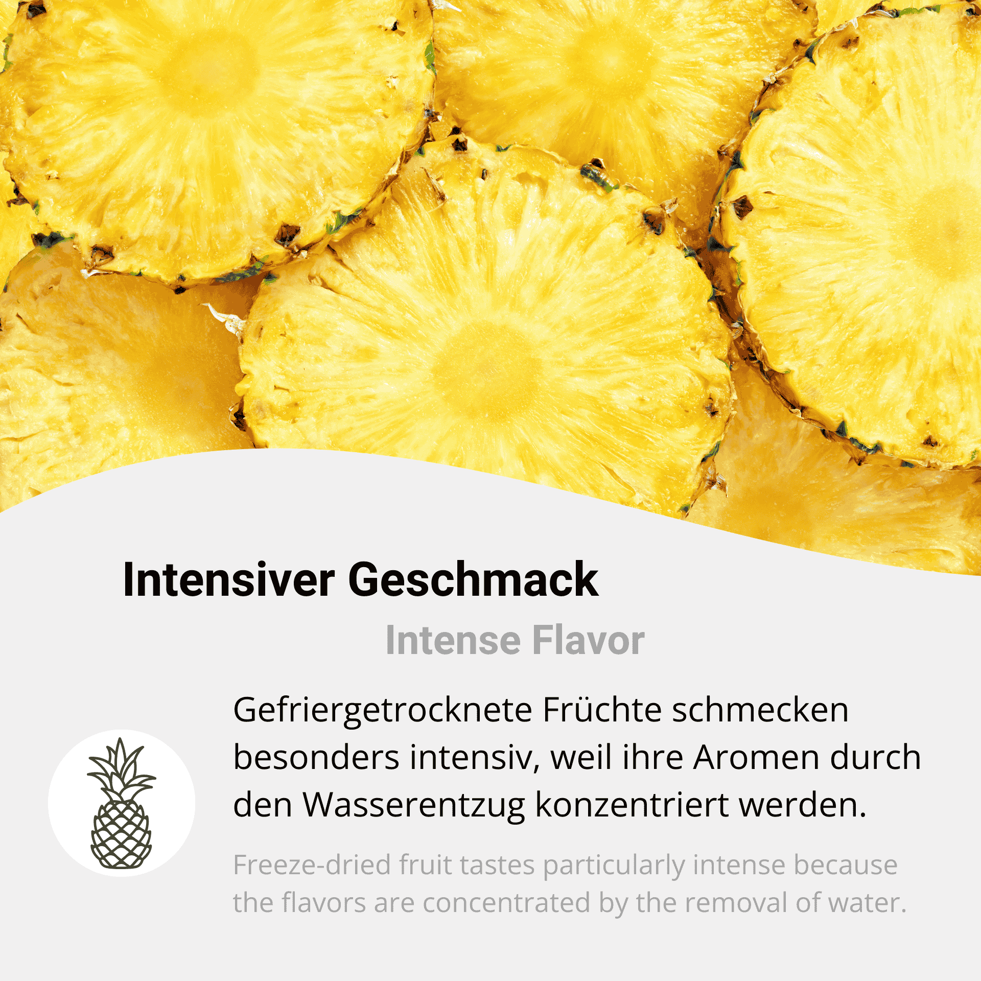 Freeze-Dried Pineapple