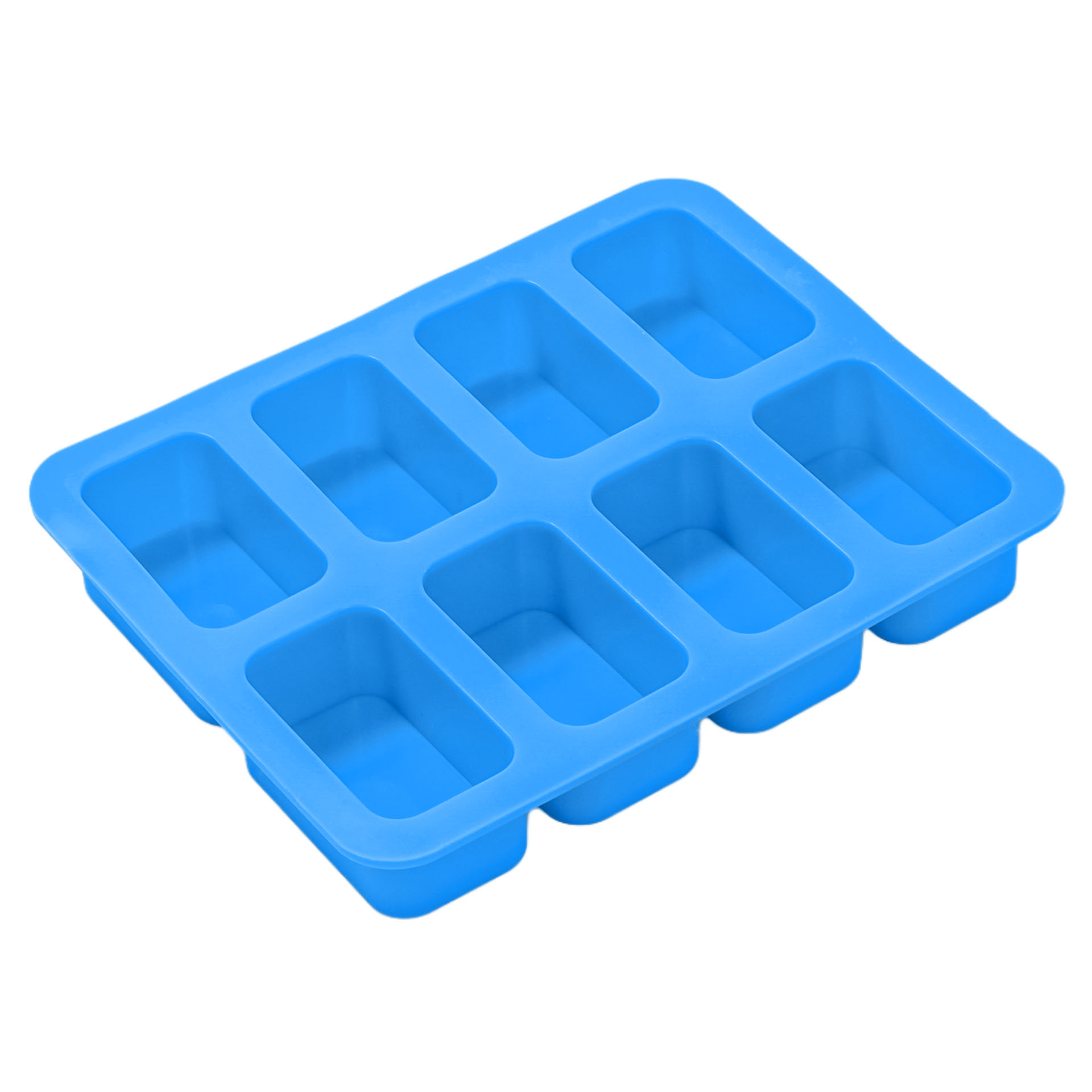 Soap Mould Rectangle – Classic (8-cavity)