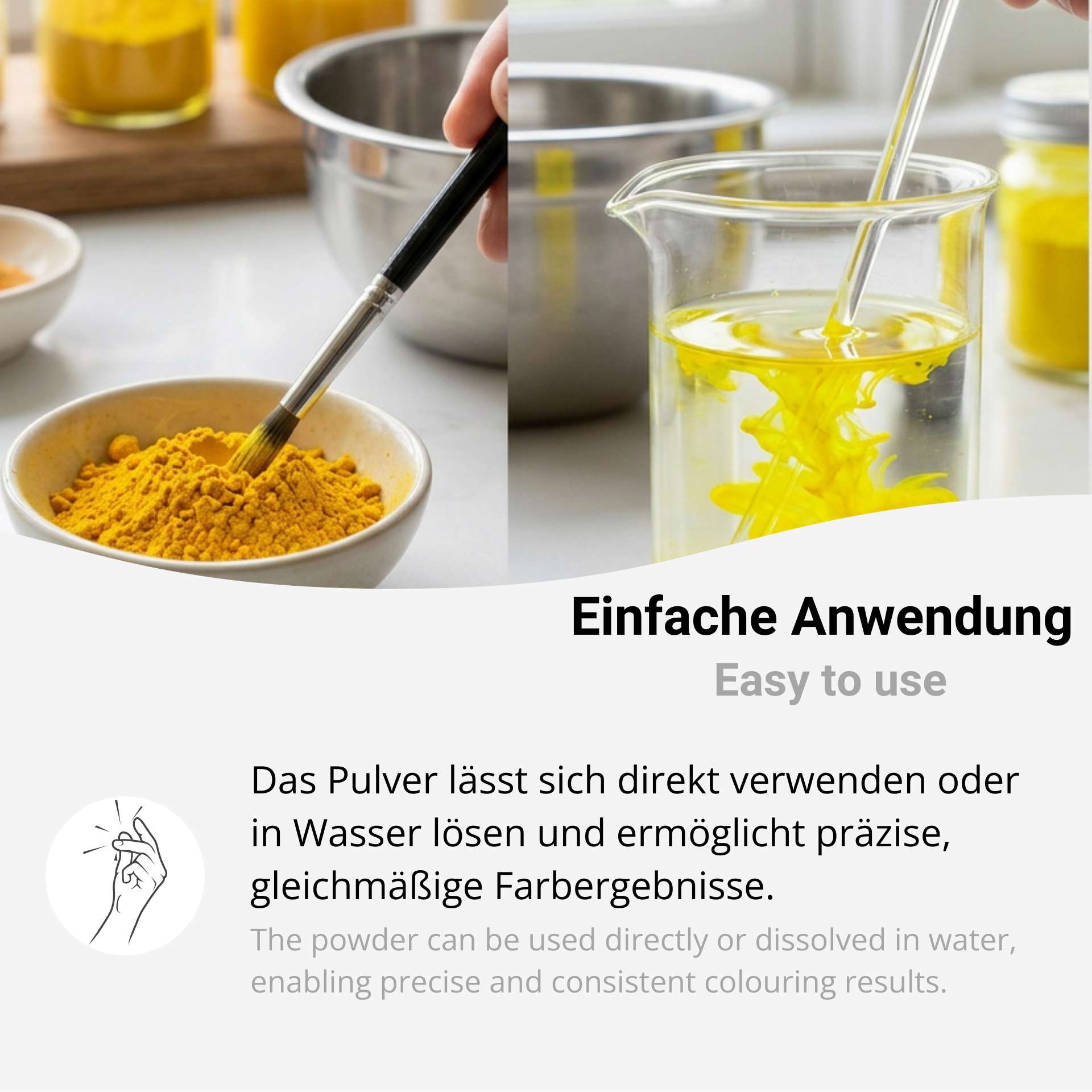 E 102 Tartrazine Food Coloring Yellow