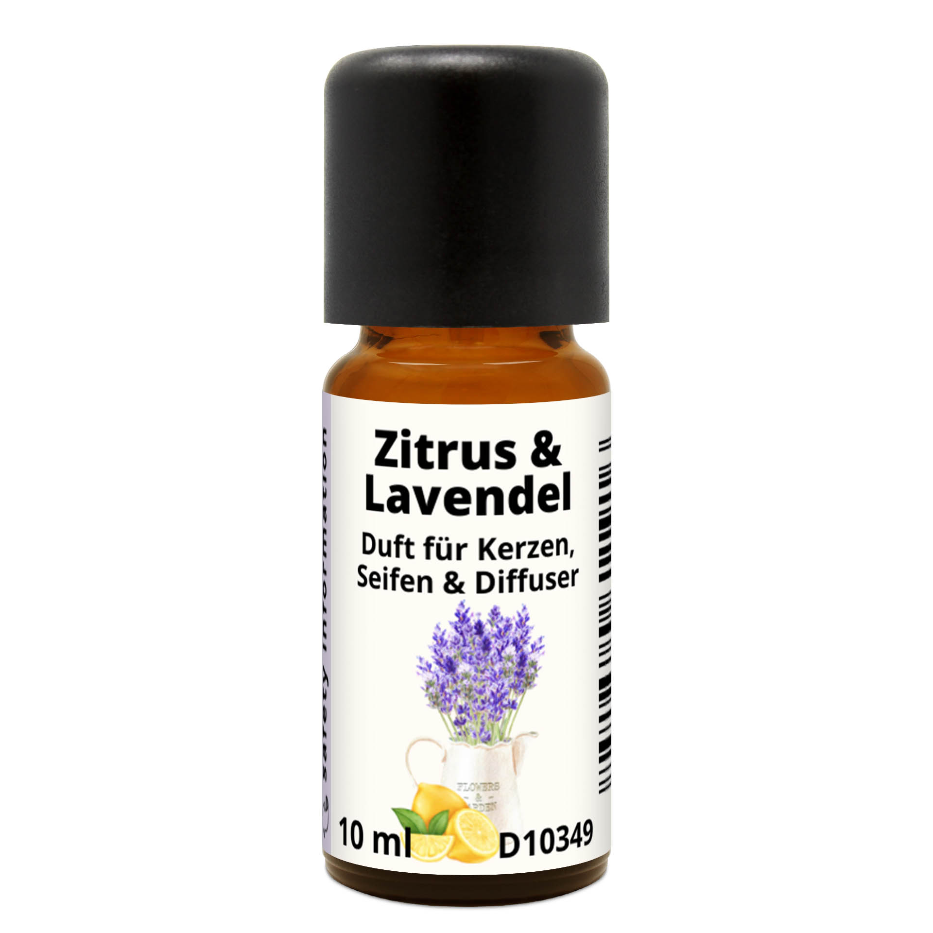 Lemon & Lavender Fragrance for candles, soaps & diffuser 10 ml