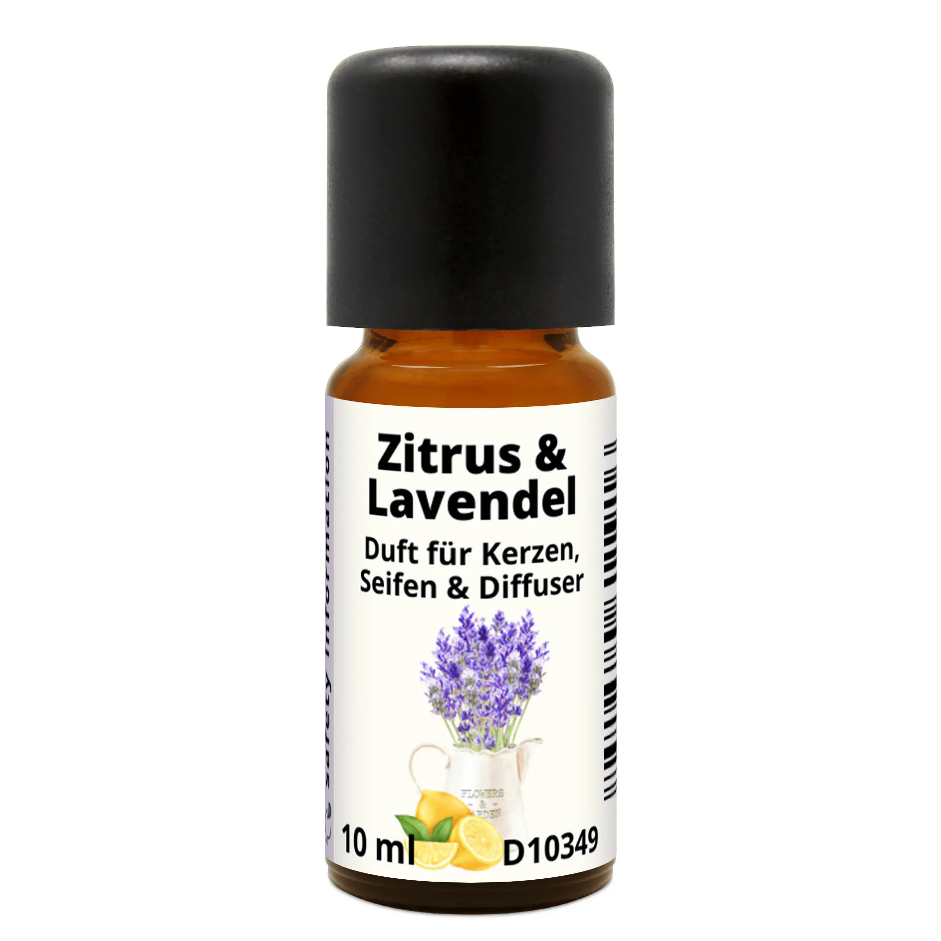 Duft für Kerzen, Seifen & Diffuser Zitrone & Lavendel