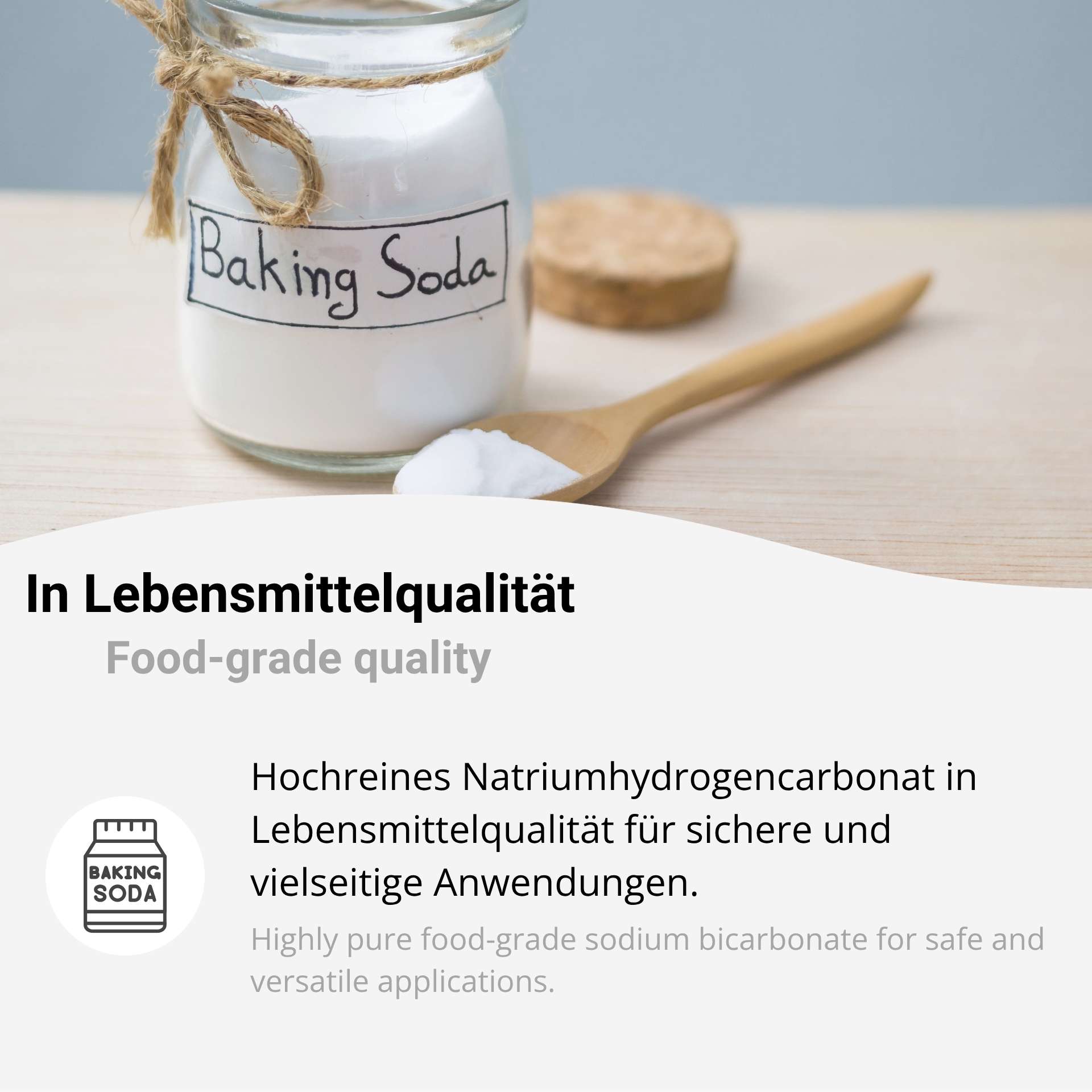 Sodium Bicarbonate Baking Soda Sodium Hydrogencarbonate E 500 ii