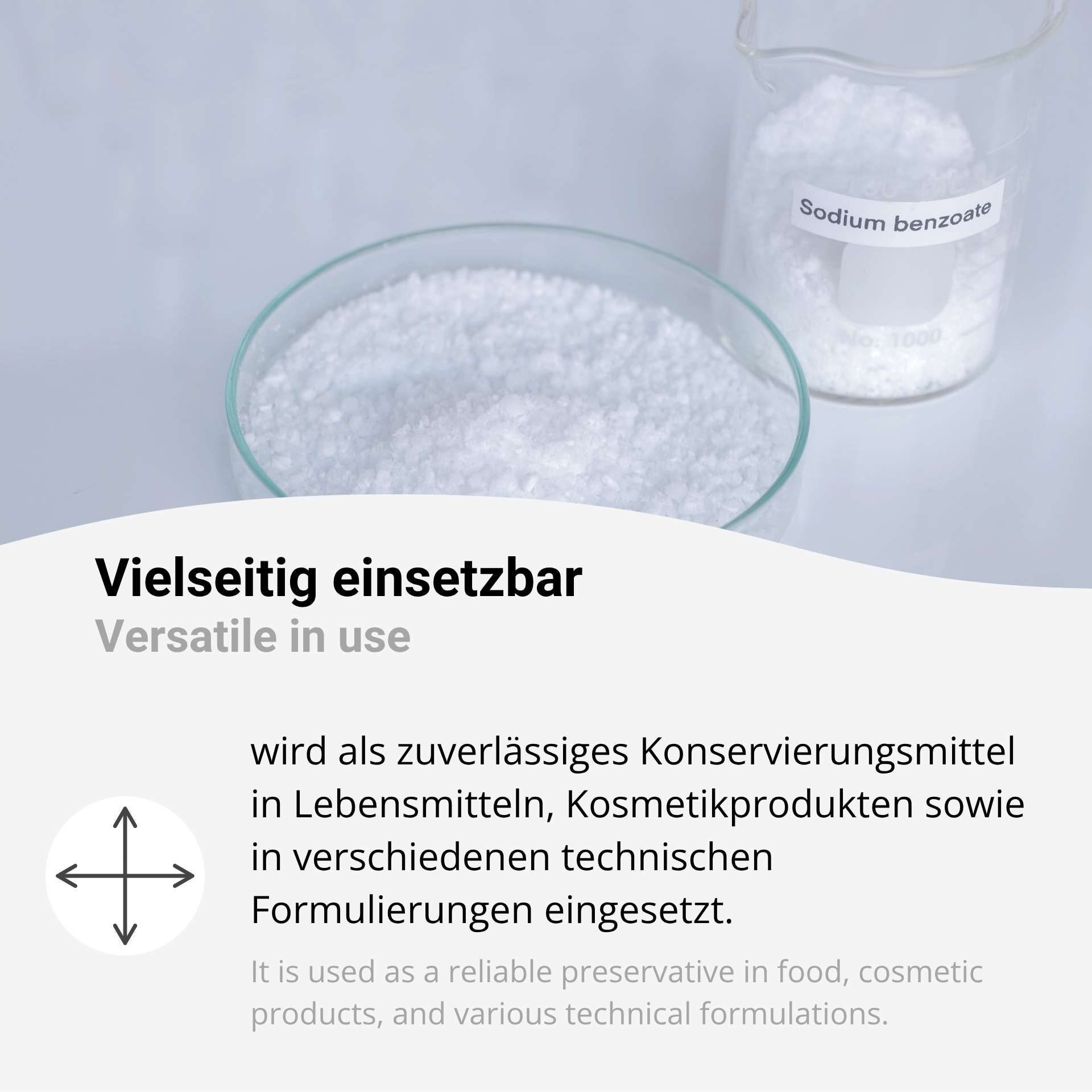 Natriumbenzoat E 211 – Sodium Benzoate