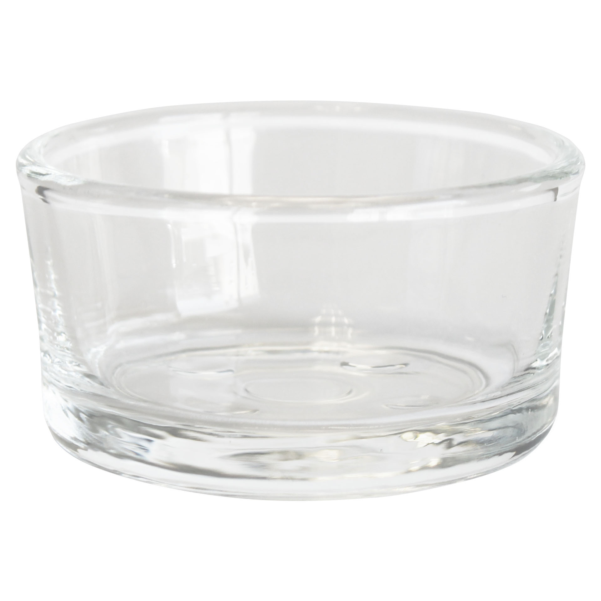 Clear Flat Tealight Holders, Glass Tealight Glasses