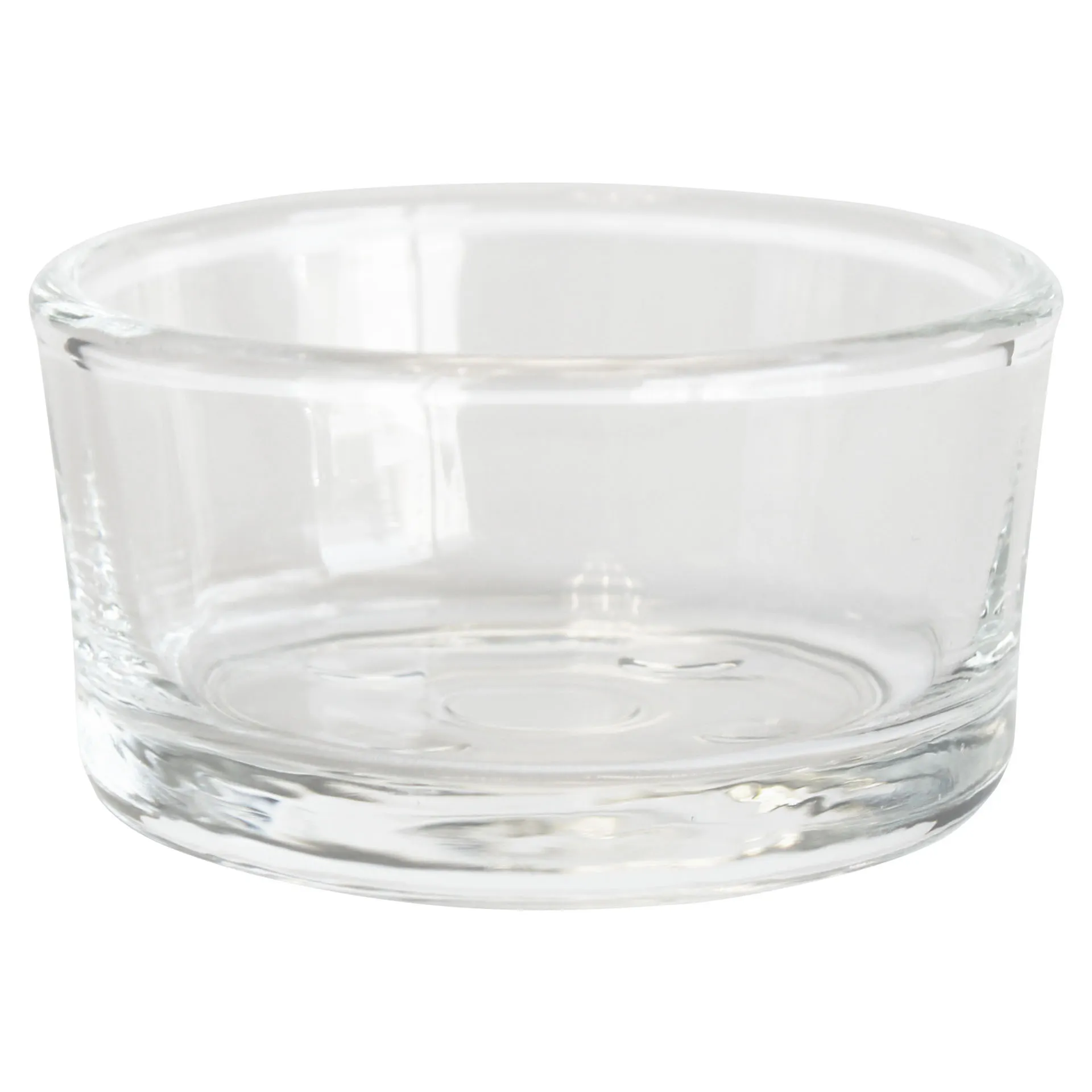 Teelichtglas klar flach – Teelichthalter aus Glas für stilvolle Deko