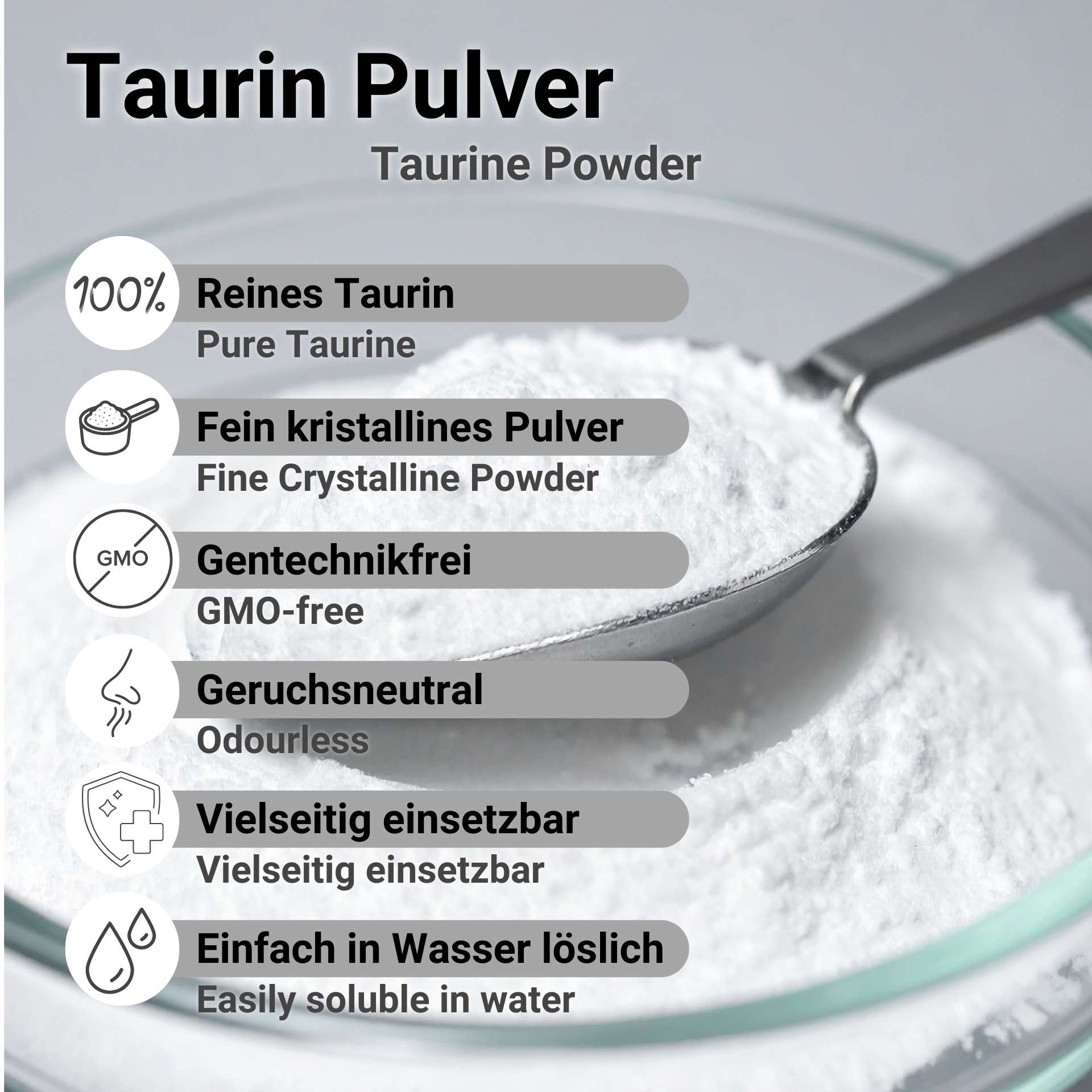 Taurine Powder benefits