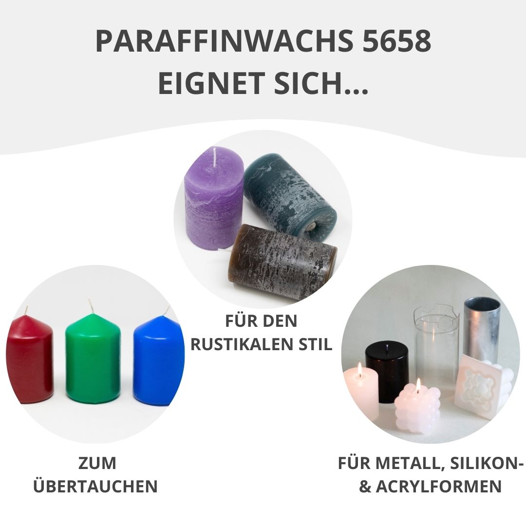 Paraffin Wax Pastilles 56 - 58°C Refined