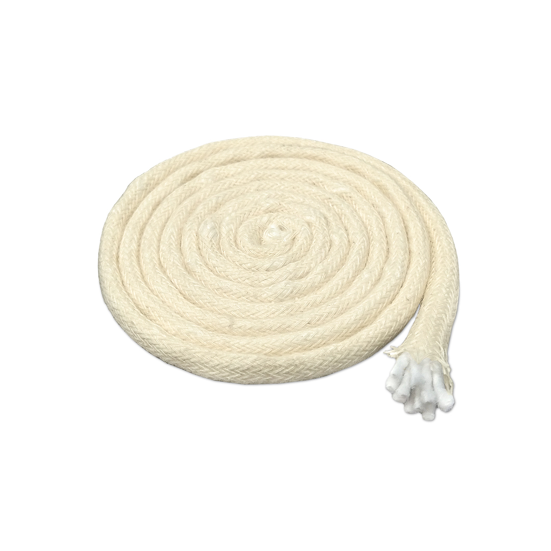 Outdoor candle wick, flame bowl wick FSDR 6 mm